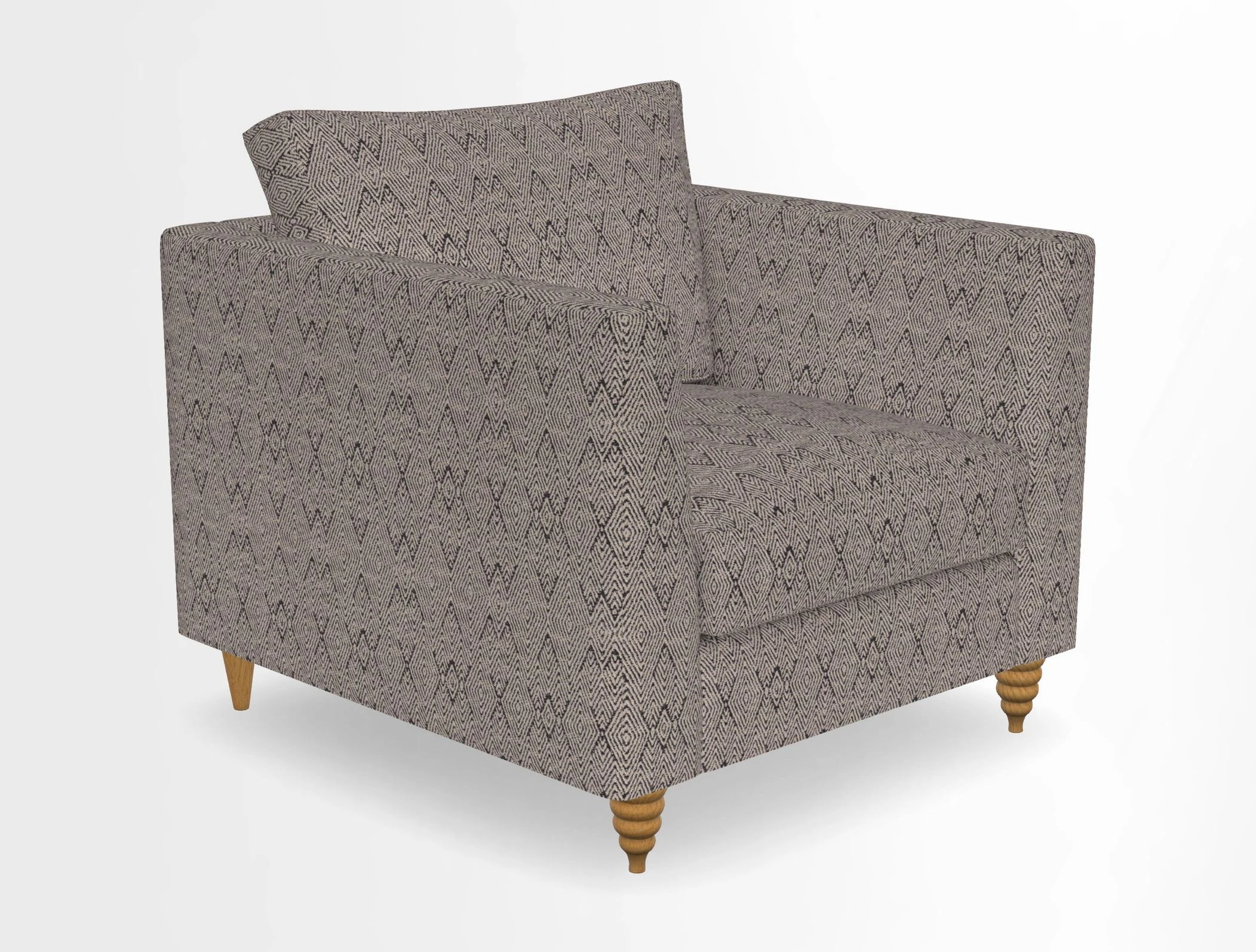 Saltdean chair in Two Tone Plain Biscuit