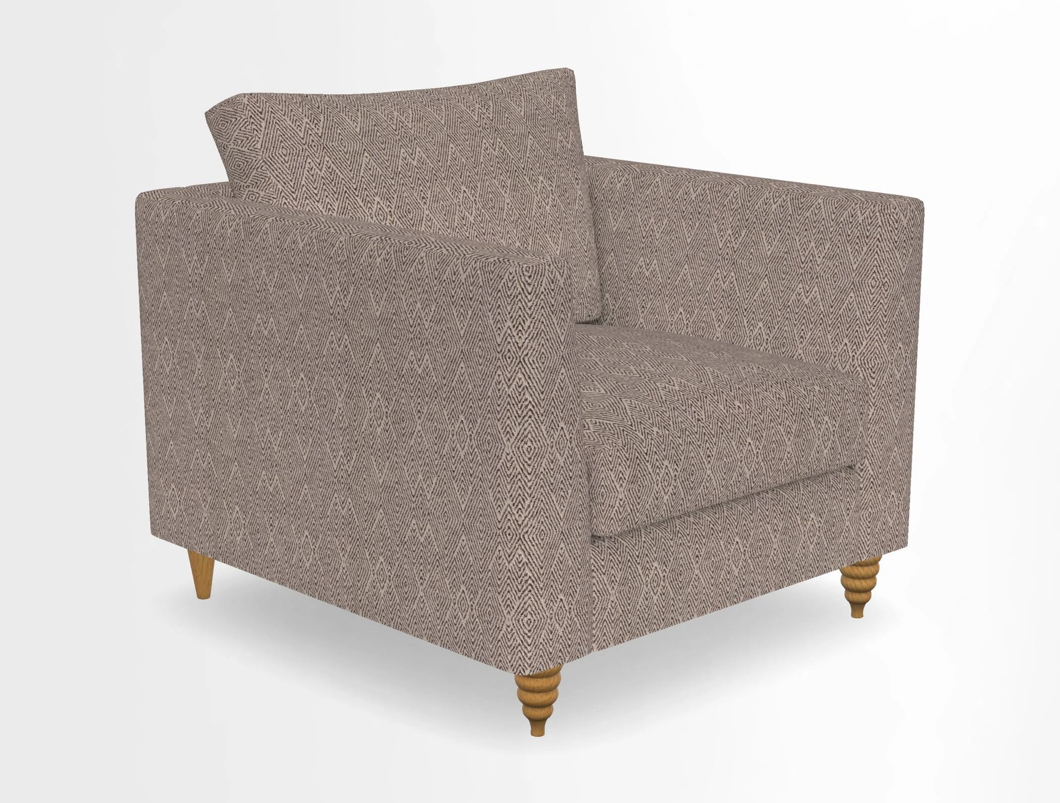 Saltdean chair in Two Tone Plain Biscuit