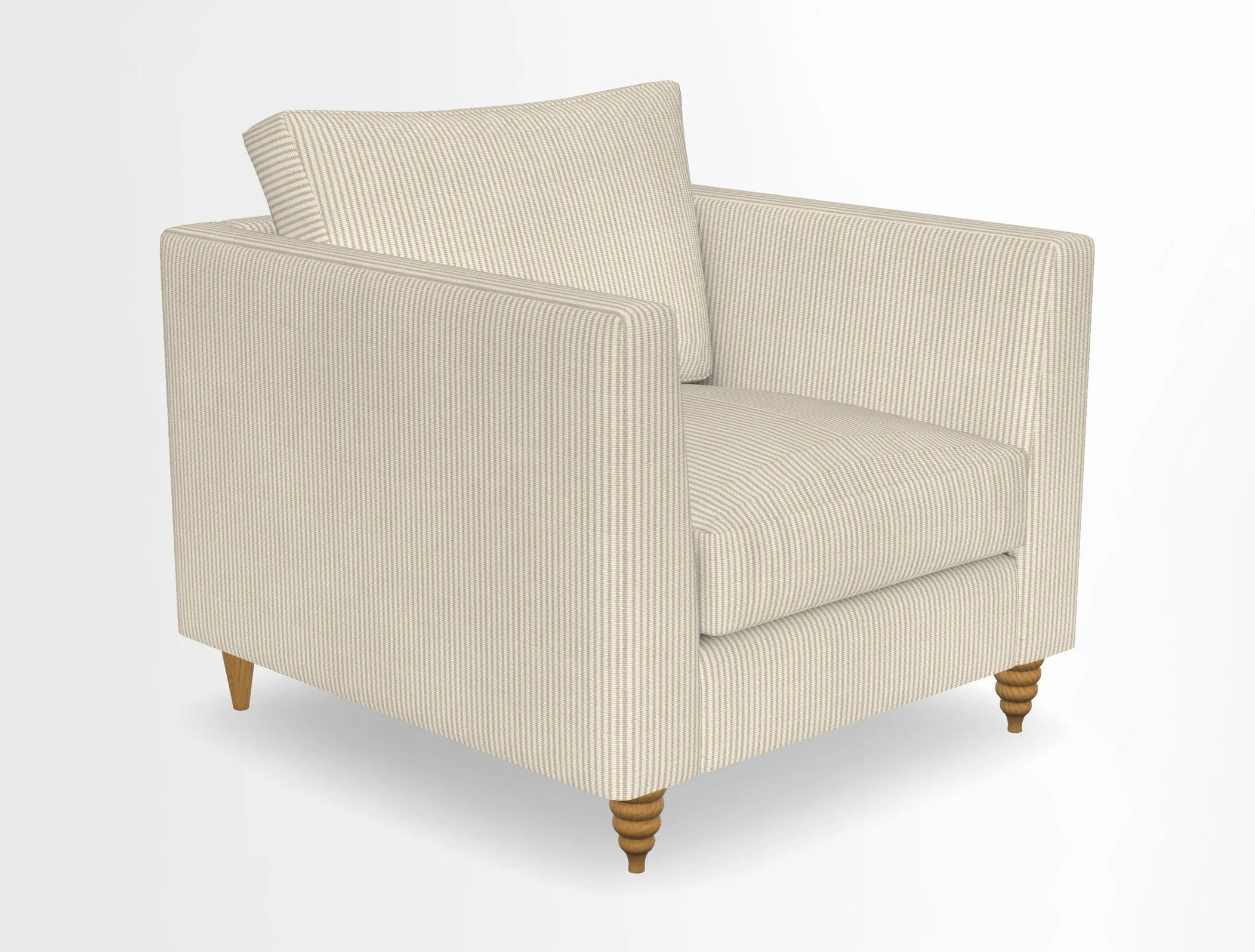 Saltdean chair in Two Tone Plain Biscuit