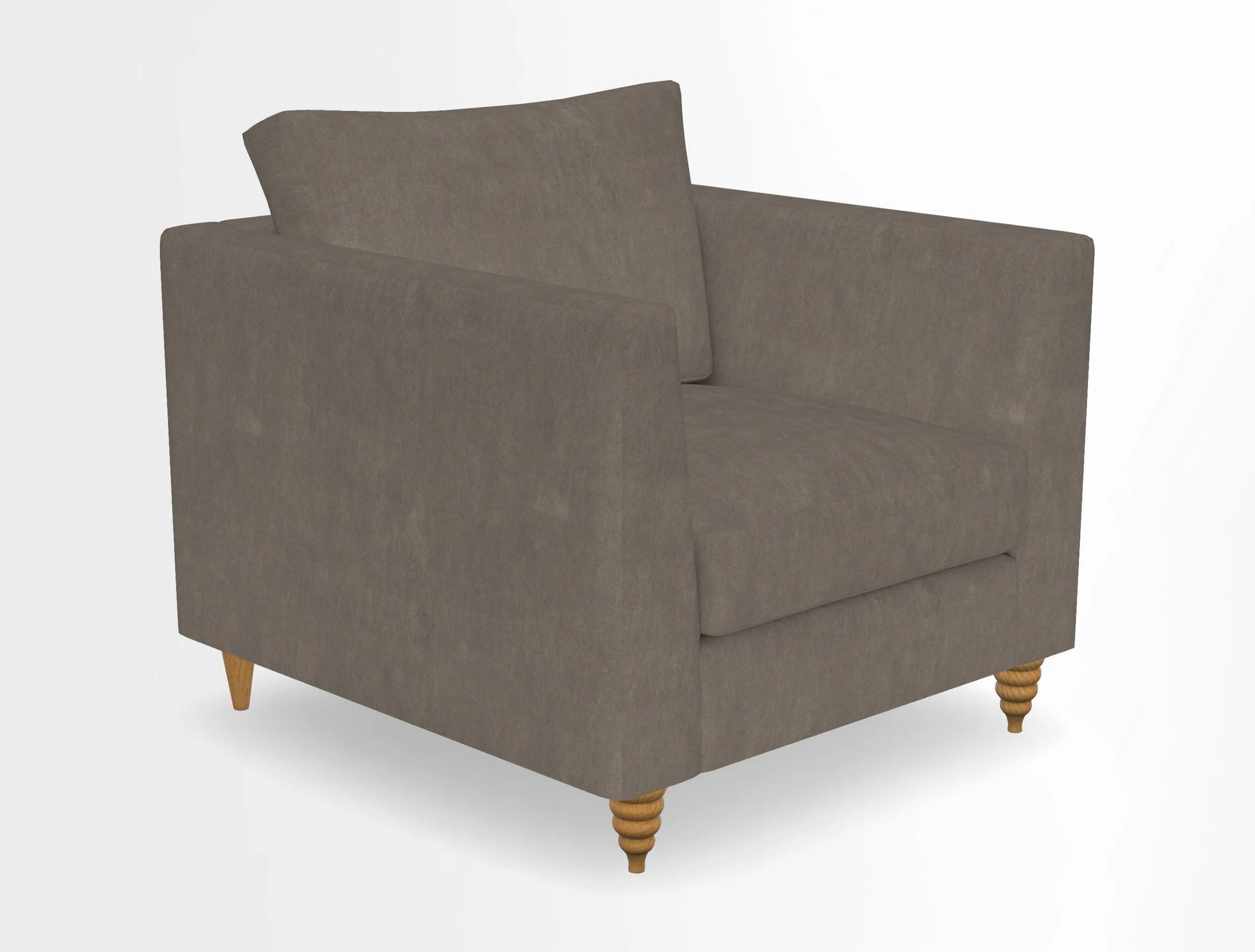 Saltdean chair in Two Tone Plain Biscuit