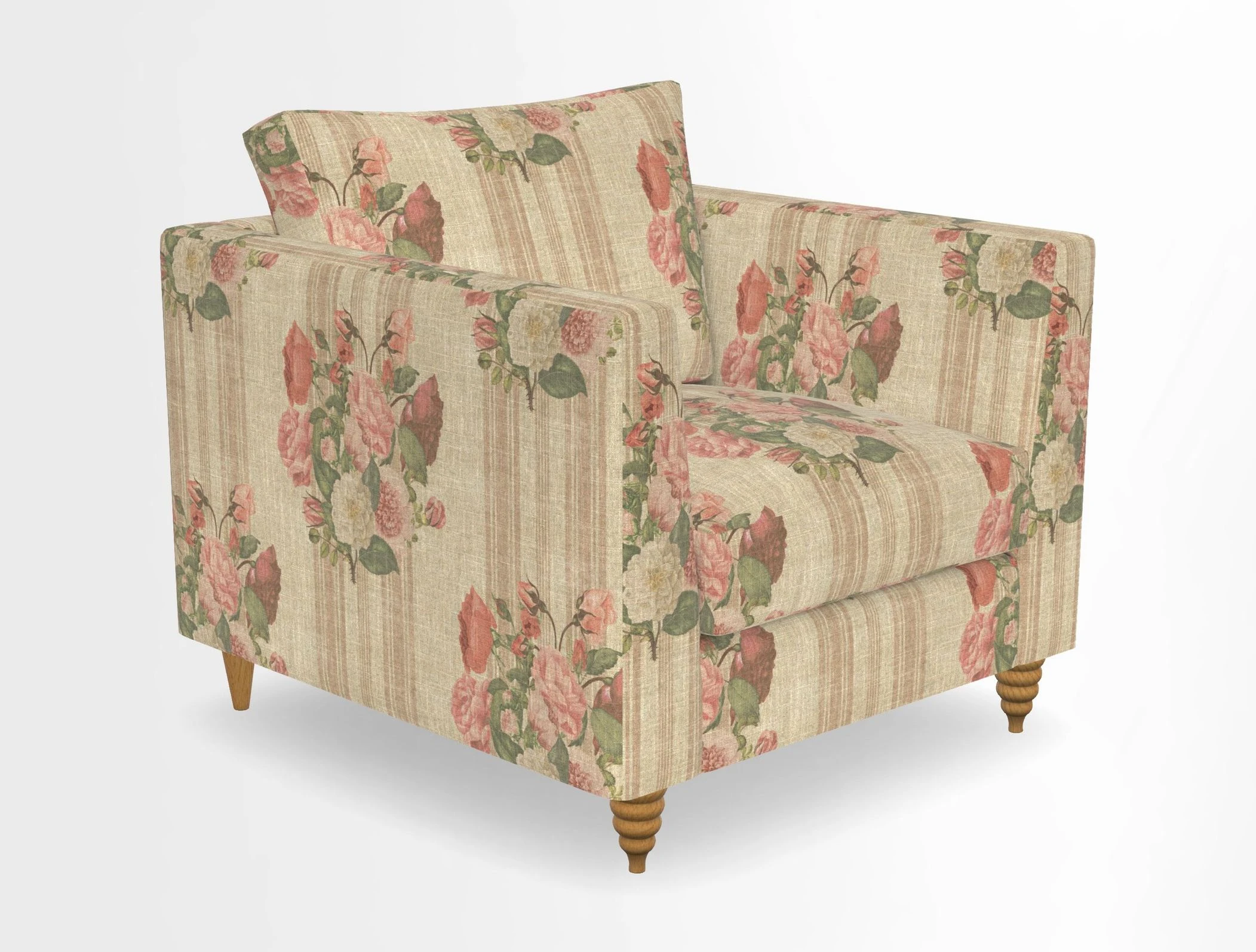 Saltdean chair in Two Tone Plain Biscuit