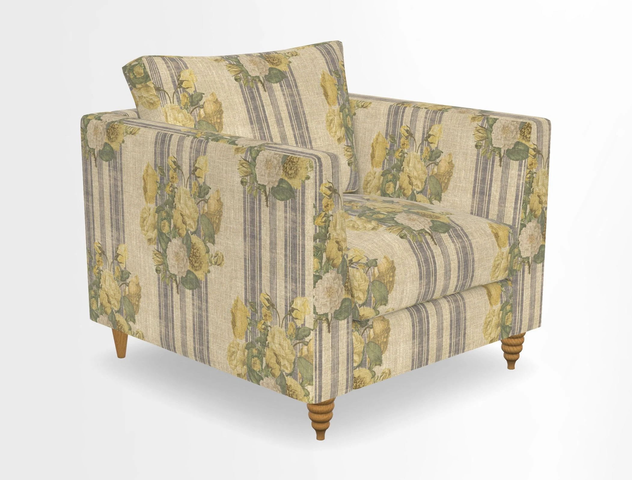 Saltdean chair in Two Tone Plain Biscuit