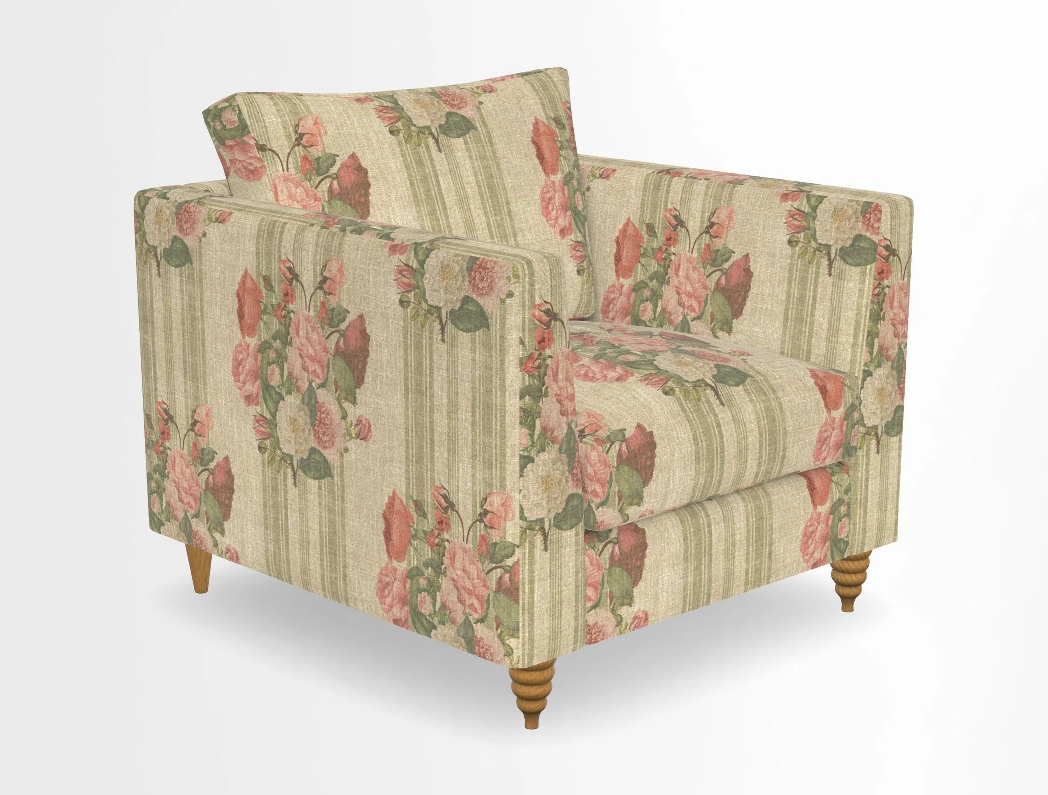 Saltdean chair in Two Tone Plain Biscuit
