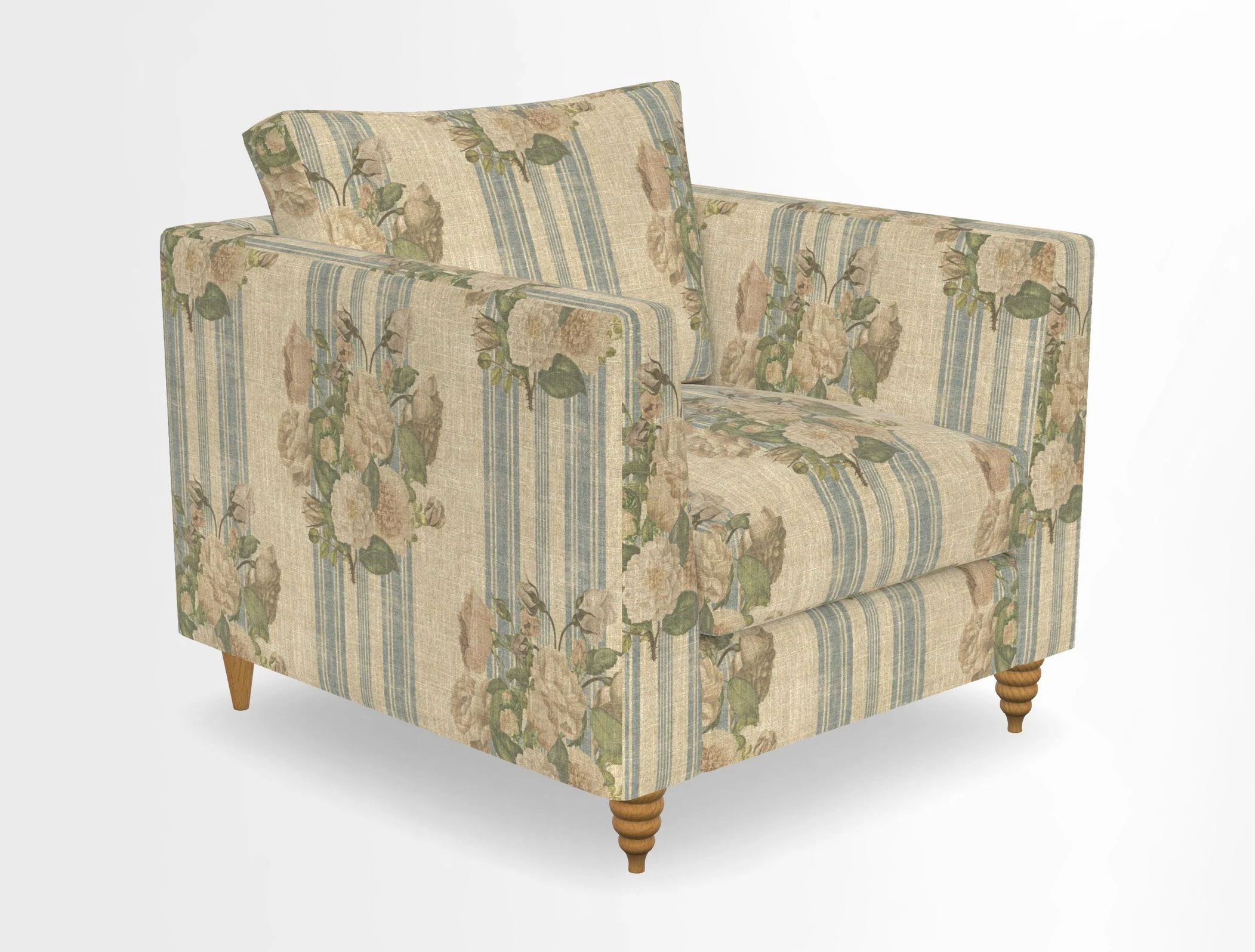 Saltdean chair in Two Tone Plain Biscuit