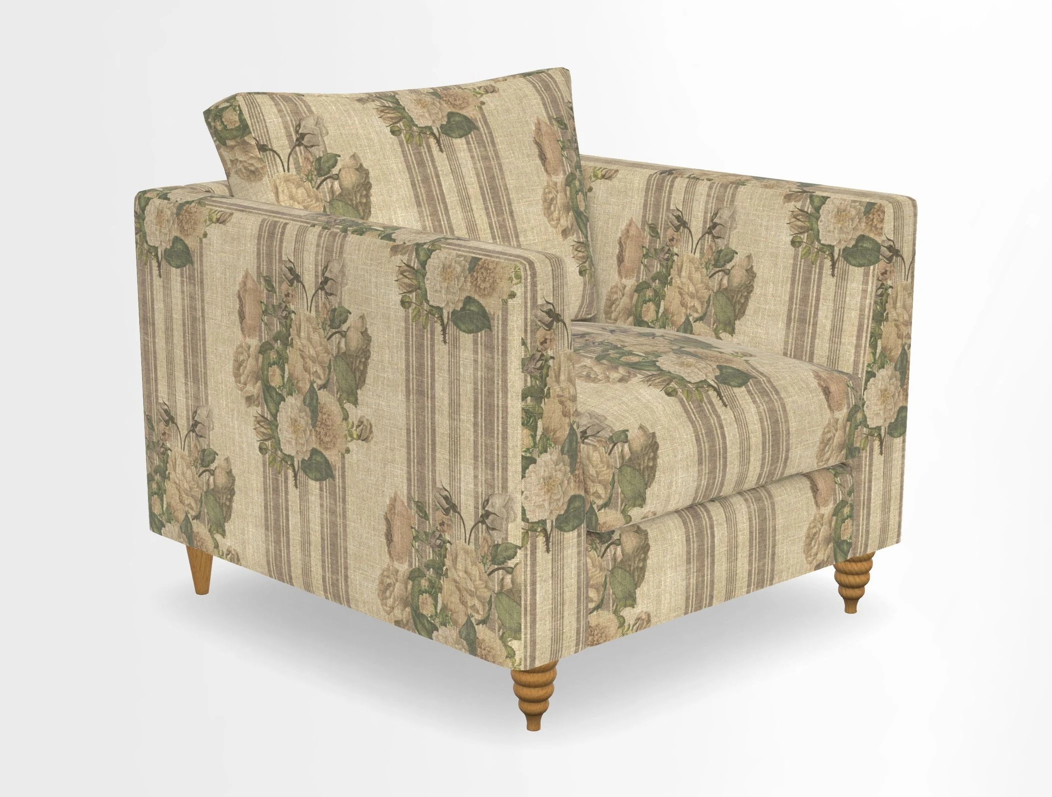 Saltdean chair in Two Tone Plain Biscuit