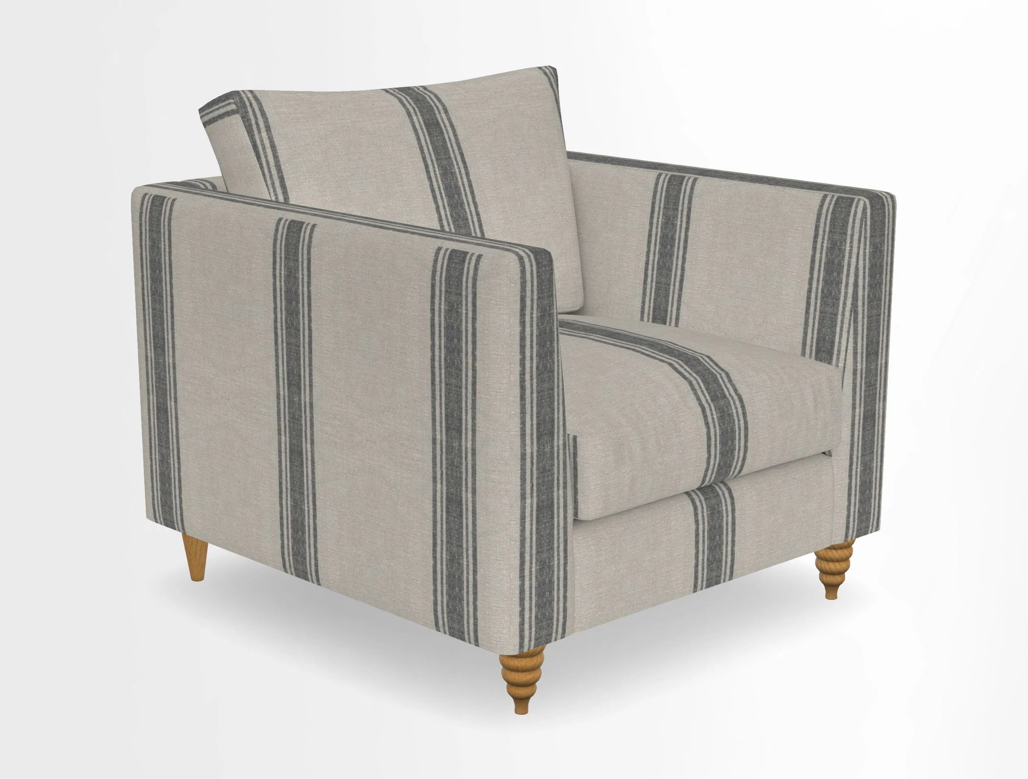 Saltdean chair in Two Tone Plain Biscuit