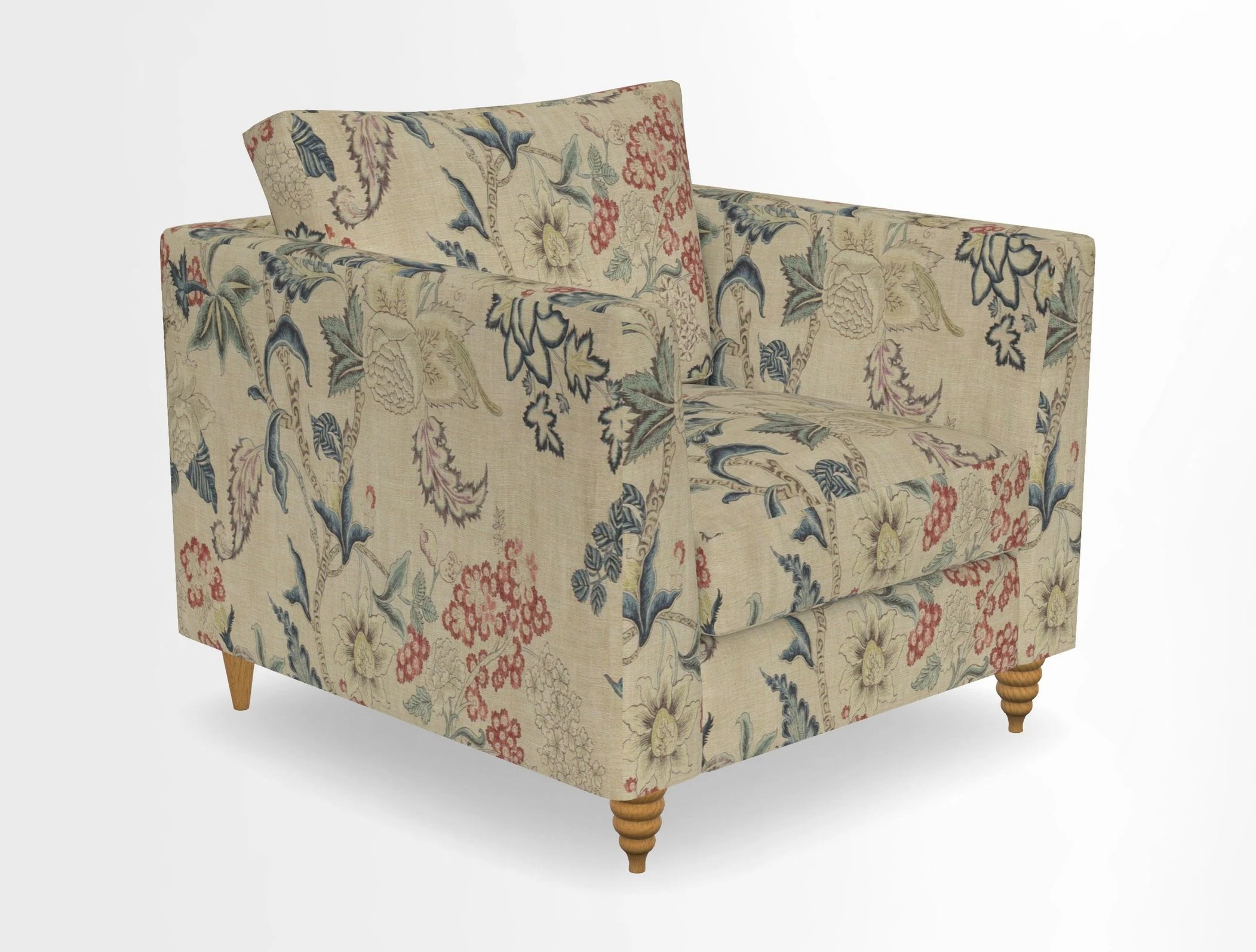 Saltdean chair in Two Tone Plain Biscuit