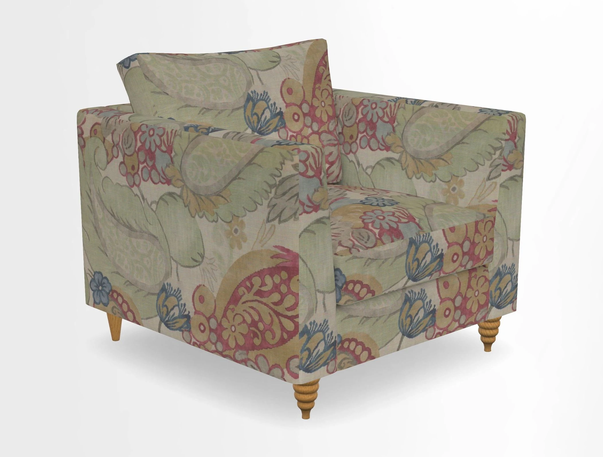 Saltdean chair in Two Tone Plain Biscuit