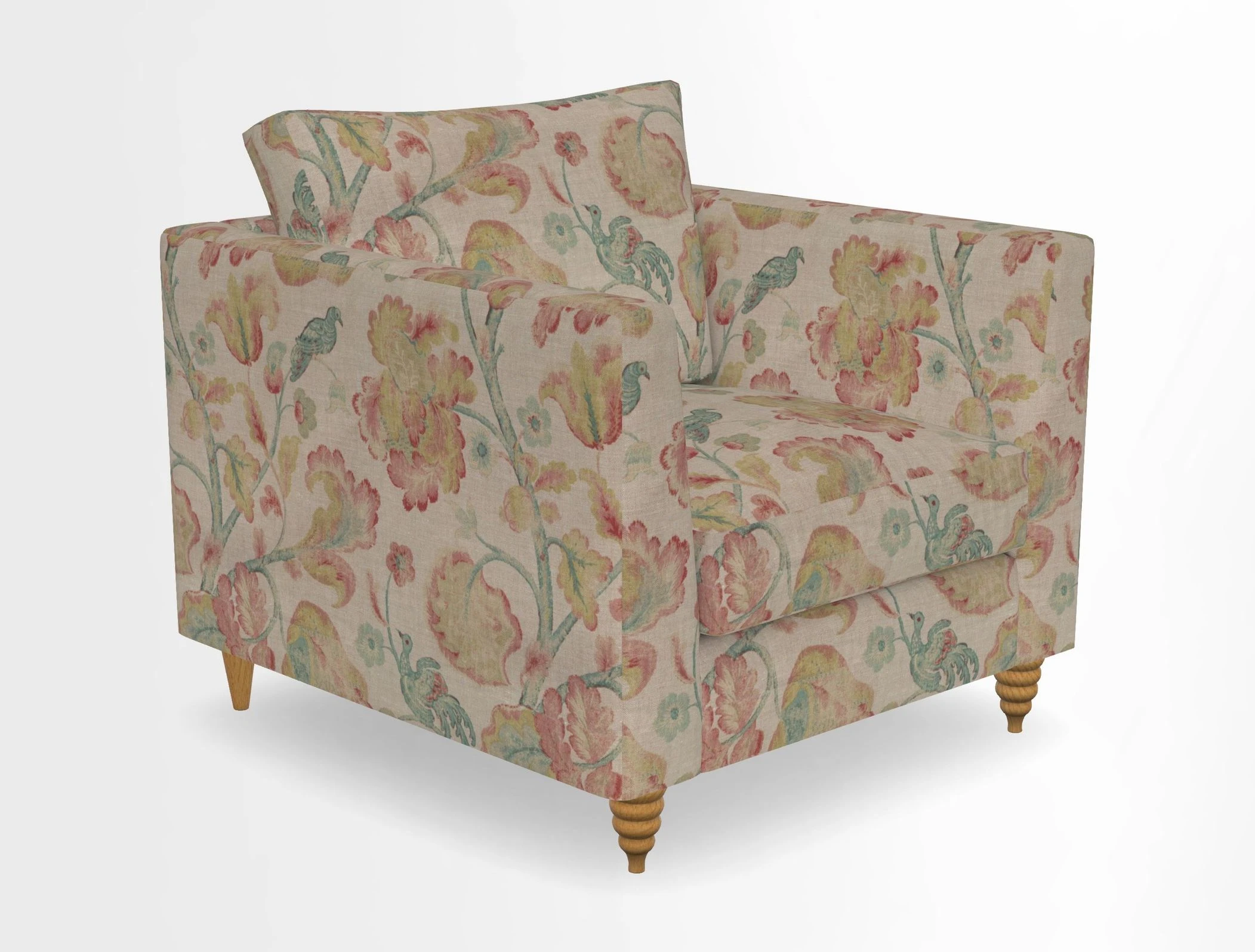 Saltdean chair in Two Tone Plain Biscuit