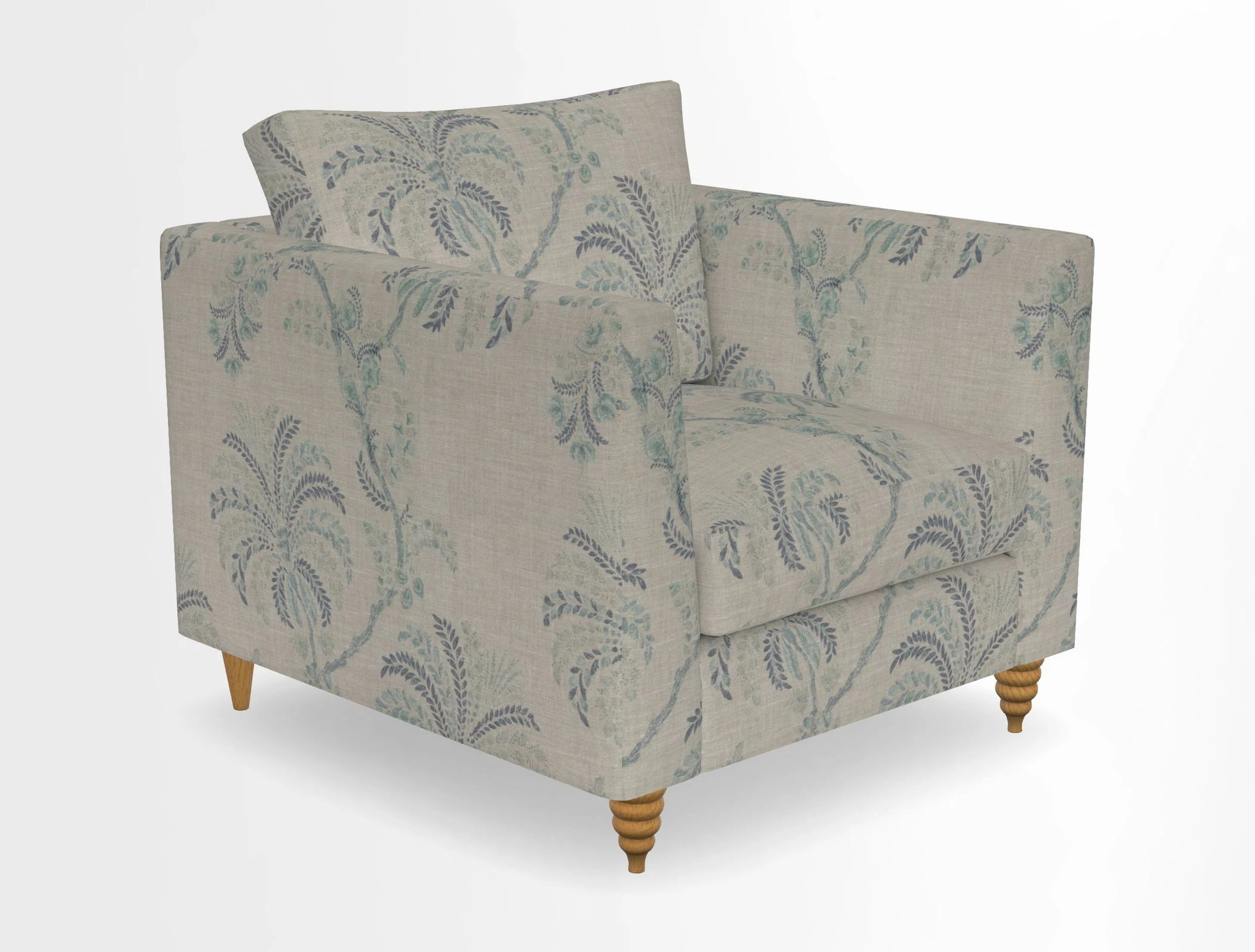 Saltdean chair in Two Tone Plain Biscuit