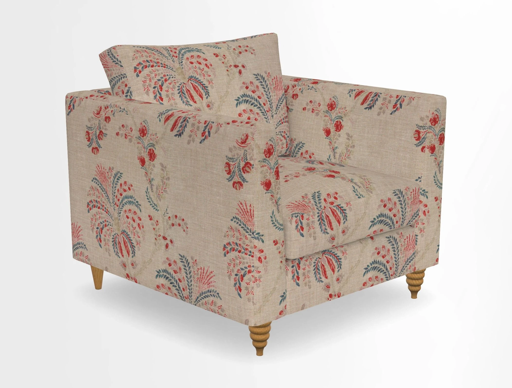 Saltdean chair in Two Tone Plain Biscuit