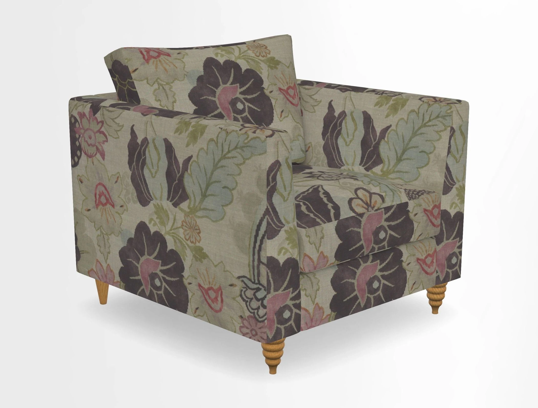 Saltdean chair in Two Tone Plain Biscuit