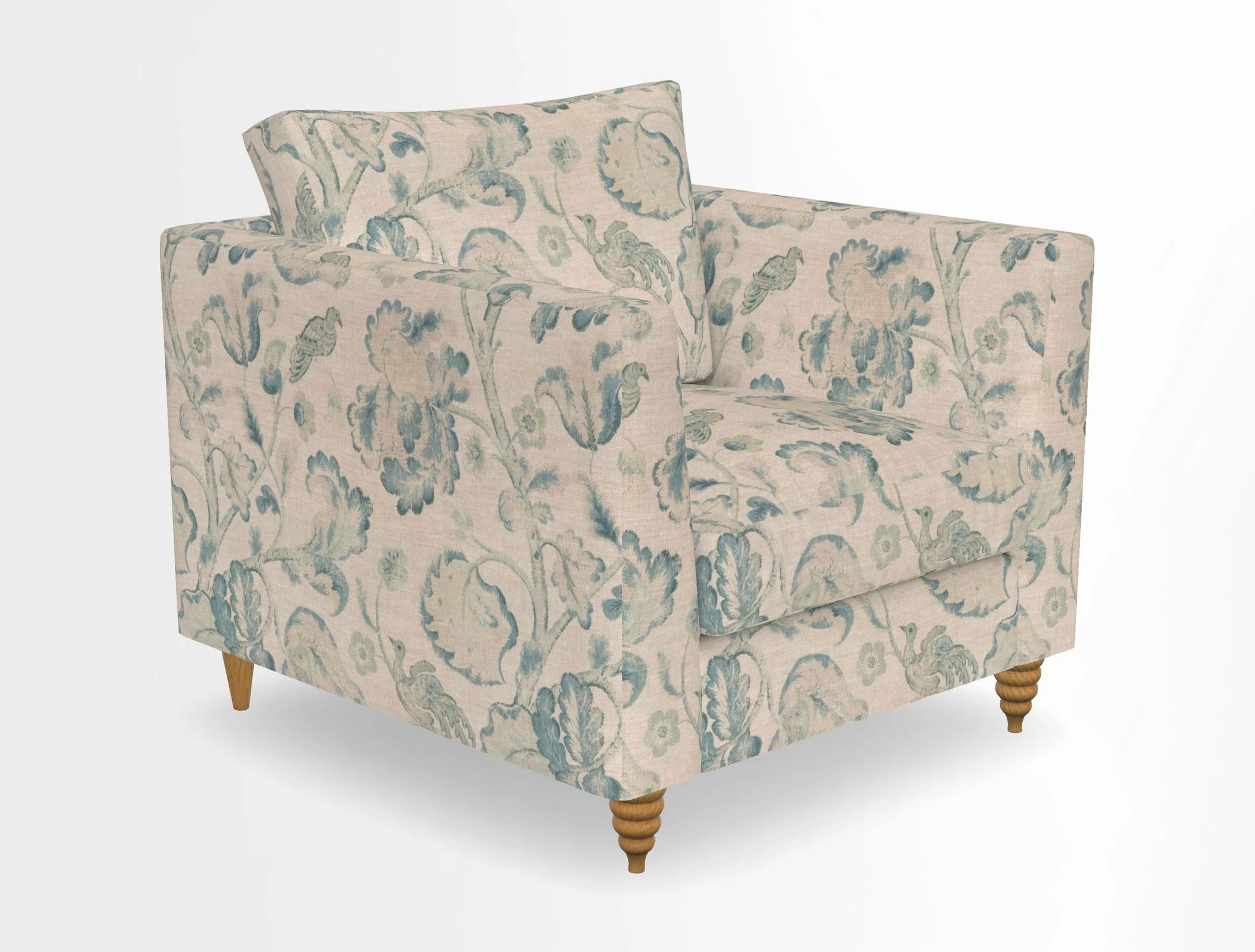 Saltdean chair in Two Tone Plain Biscuit