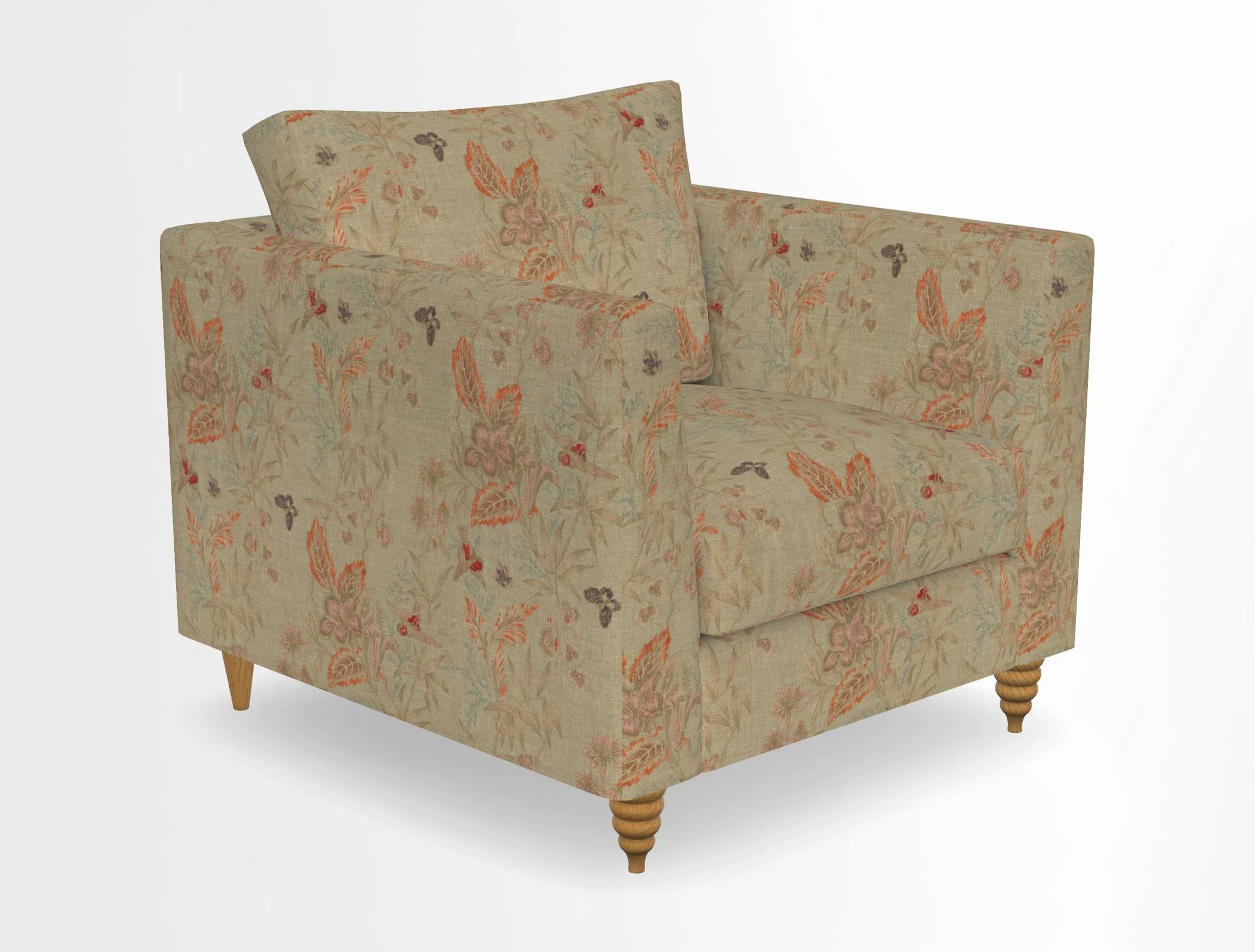 Saltdean chair in Two Tone Plain Biscuit