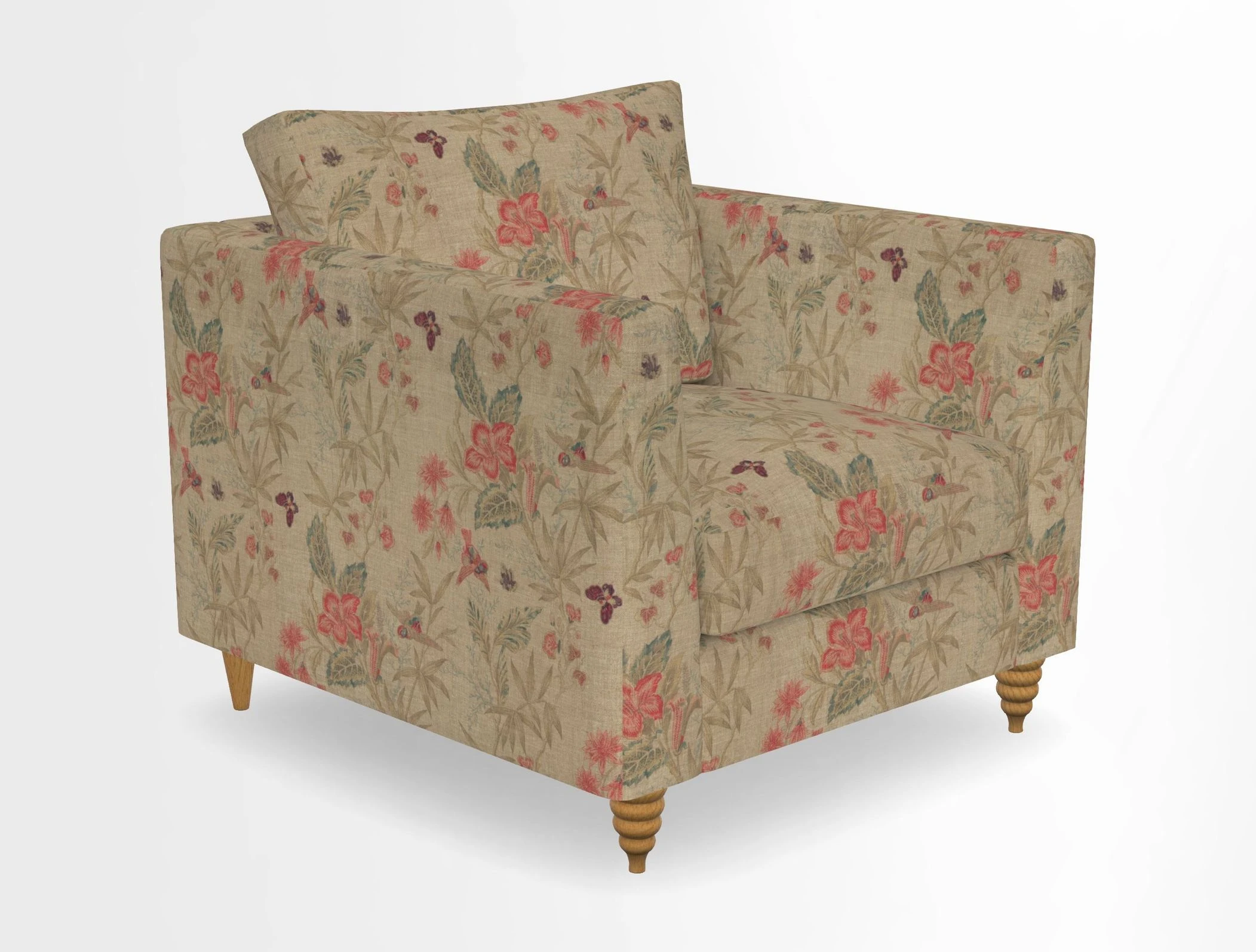 Saltdean chair in Two Tone Plain Biscuit
