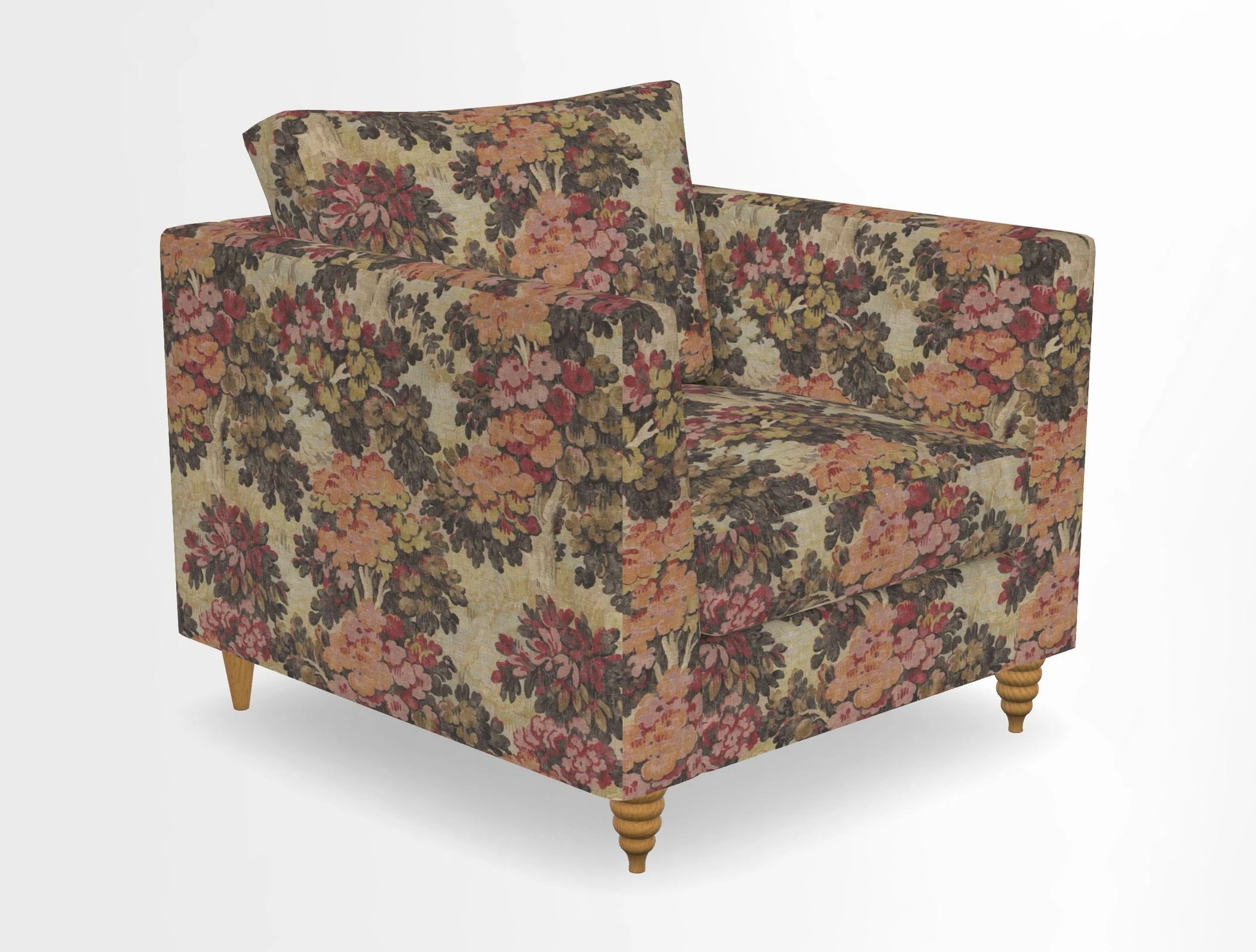 Saltdean chair in Two Tone Plain Biscuit