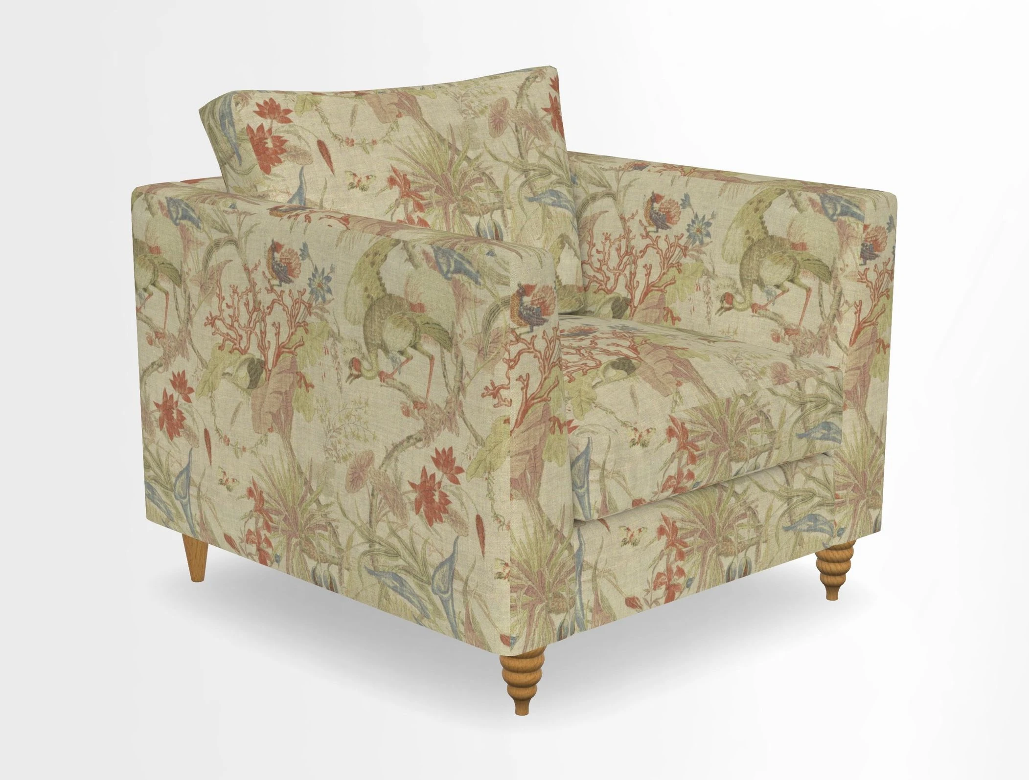 Saltdean chair in Two Tone Plain Biscuit