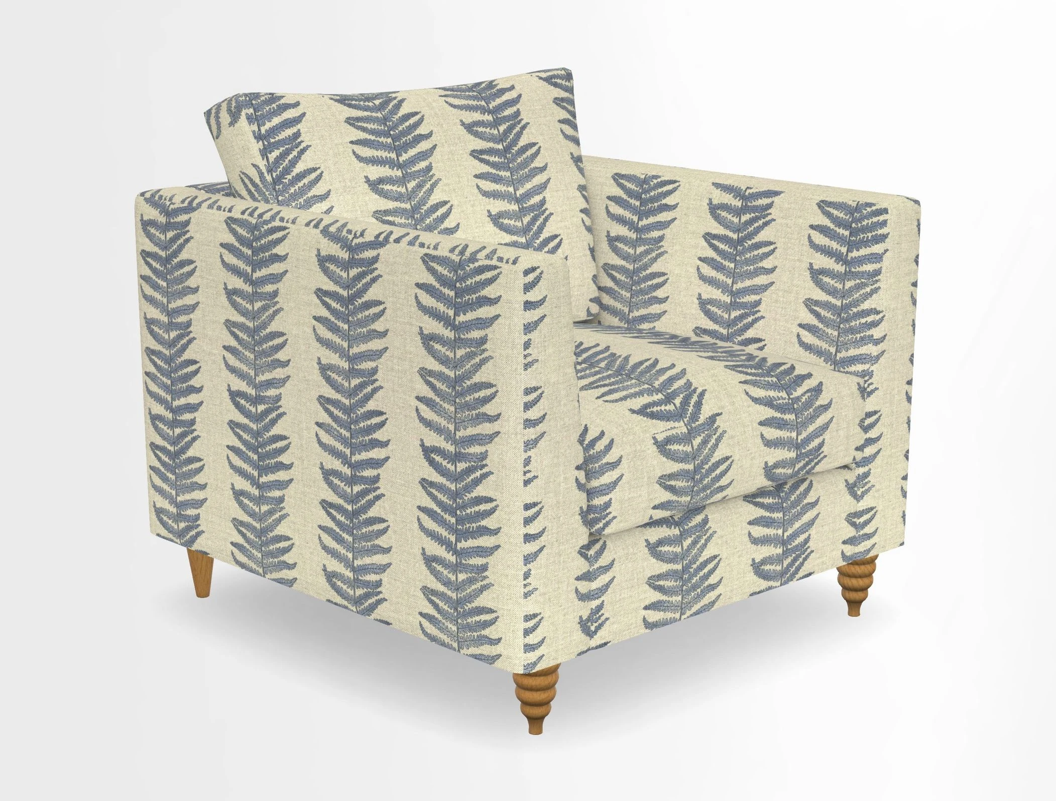 Saltdean chair in Two Tone Plain Biscuit
