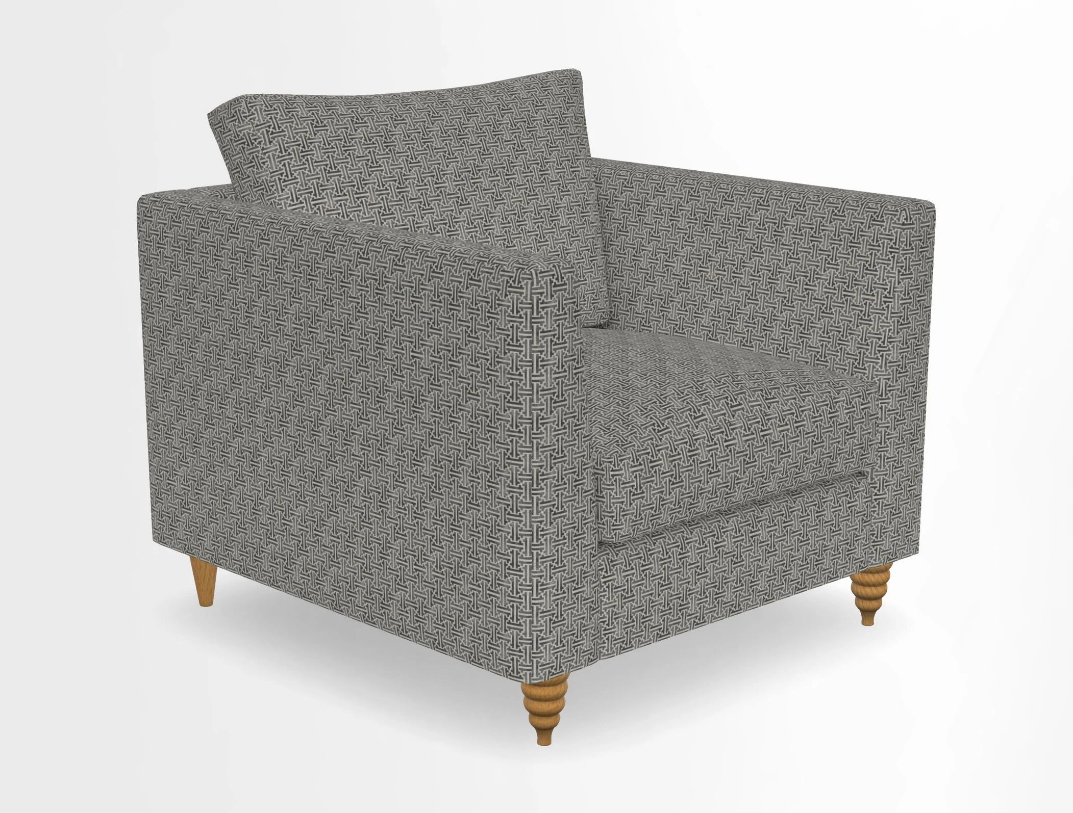 Saltdean chair in Two Tone Plain Biscuit