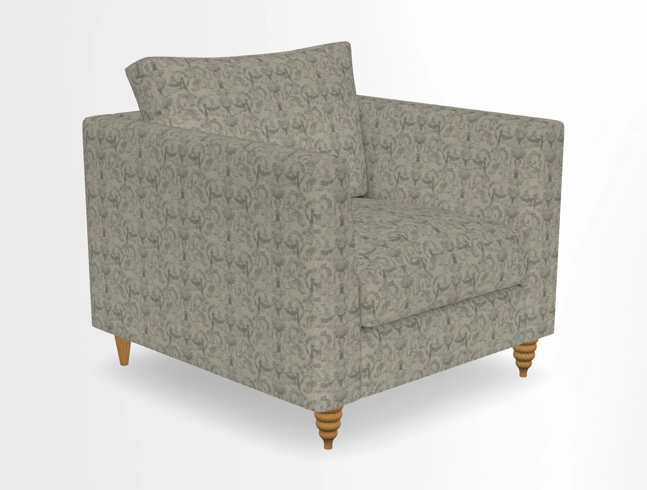 Saltdean chair in Two Tone Plain Biscuit