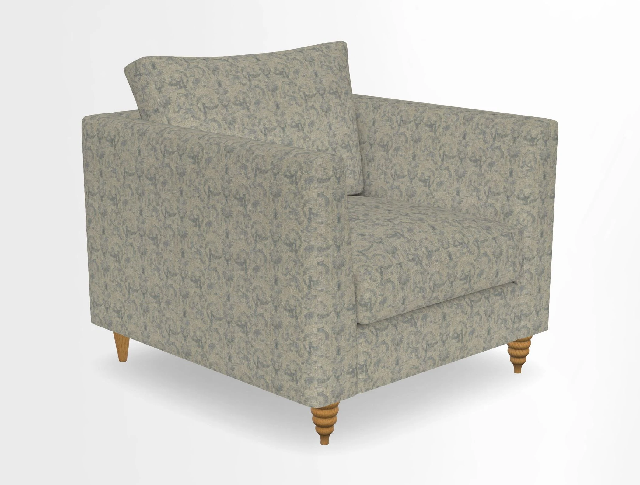 Saltdean chair in Two Tone Plain Biscuit