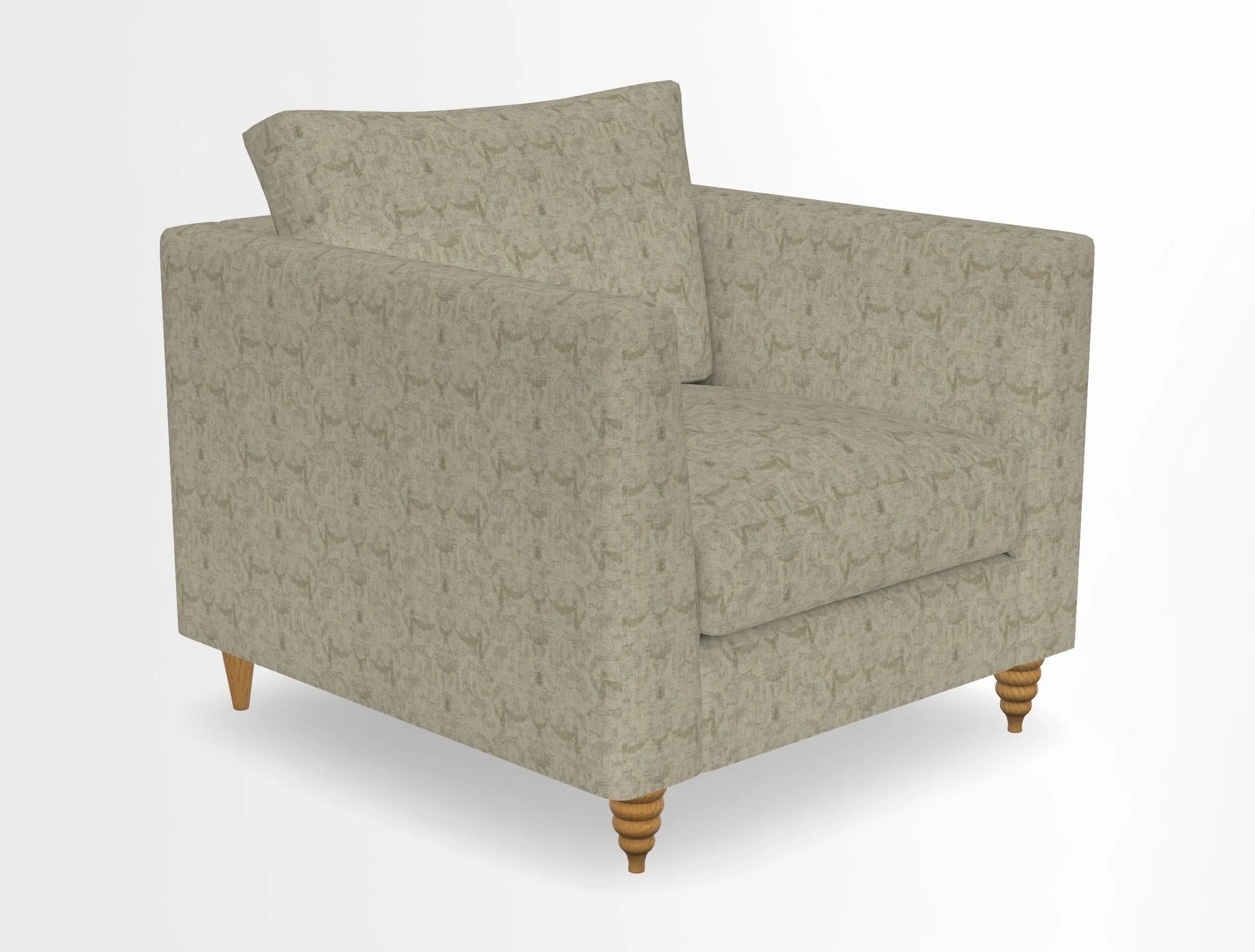 Saltdean chair in Two Tone Plain Biscuit