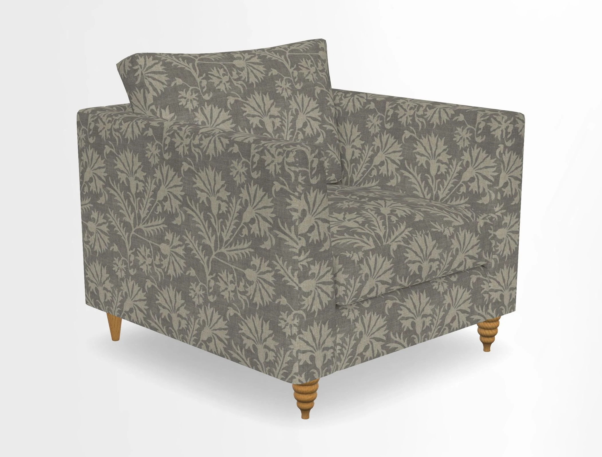 Saltdean chair in Two Tone Plain Biscuit