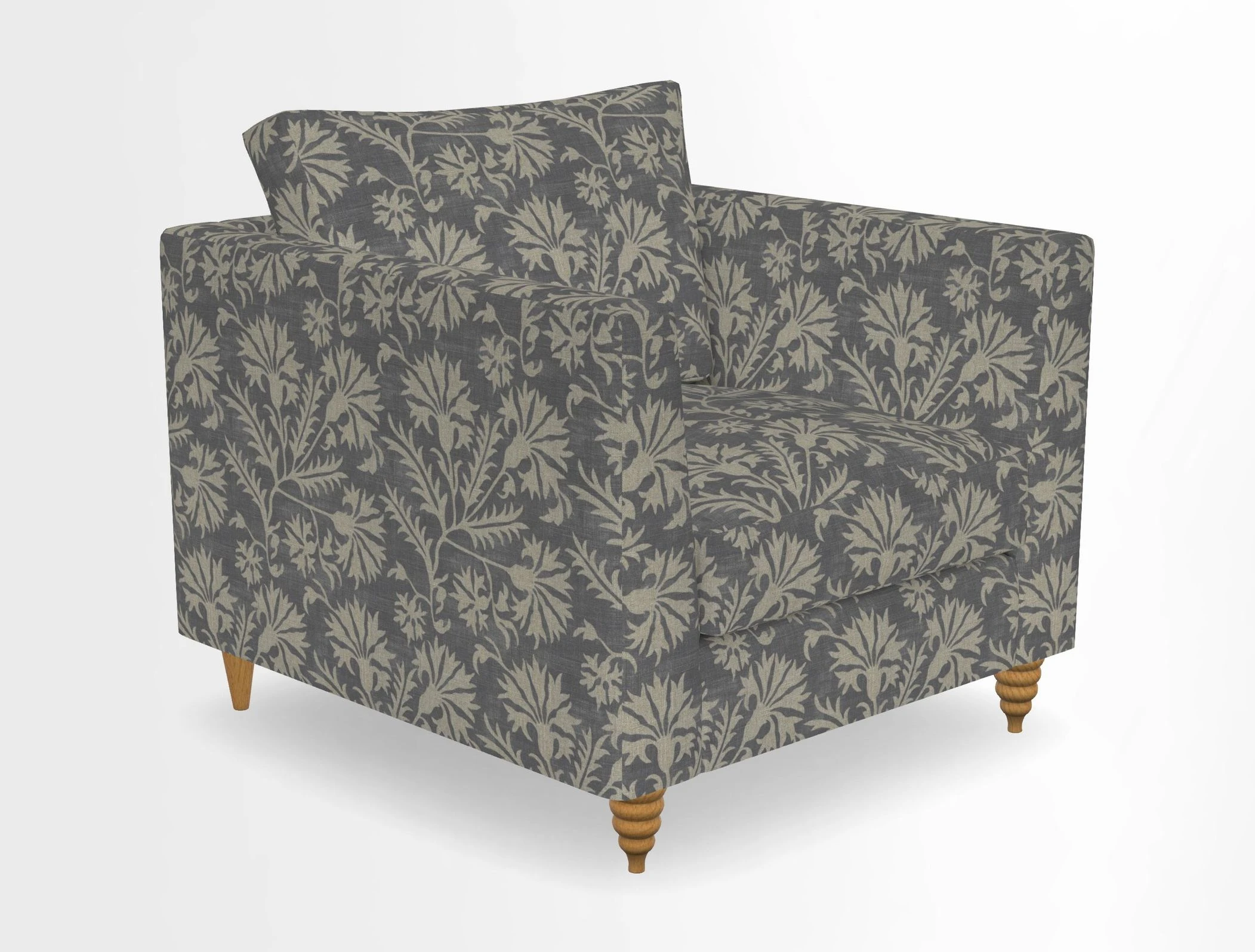 Saltdean chair in Two Tone Plain Biscuit