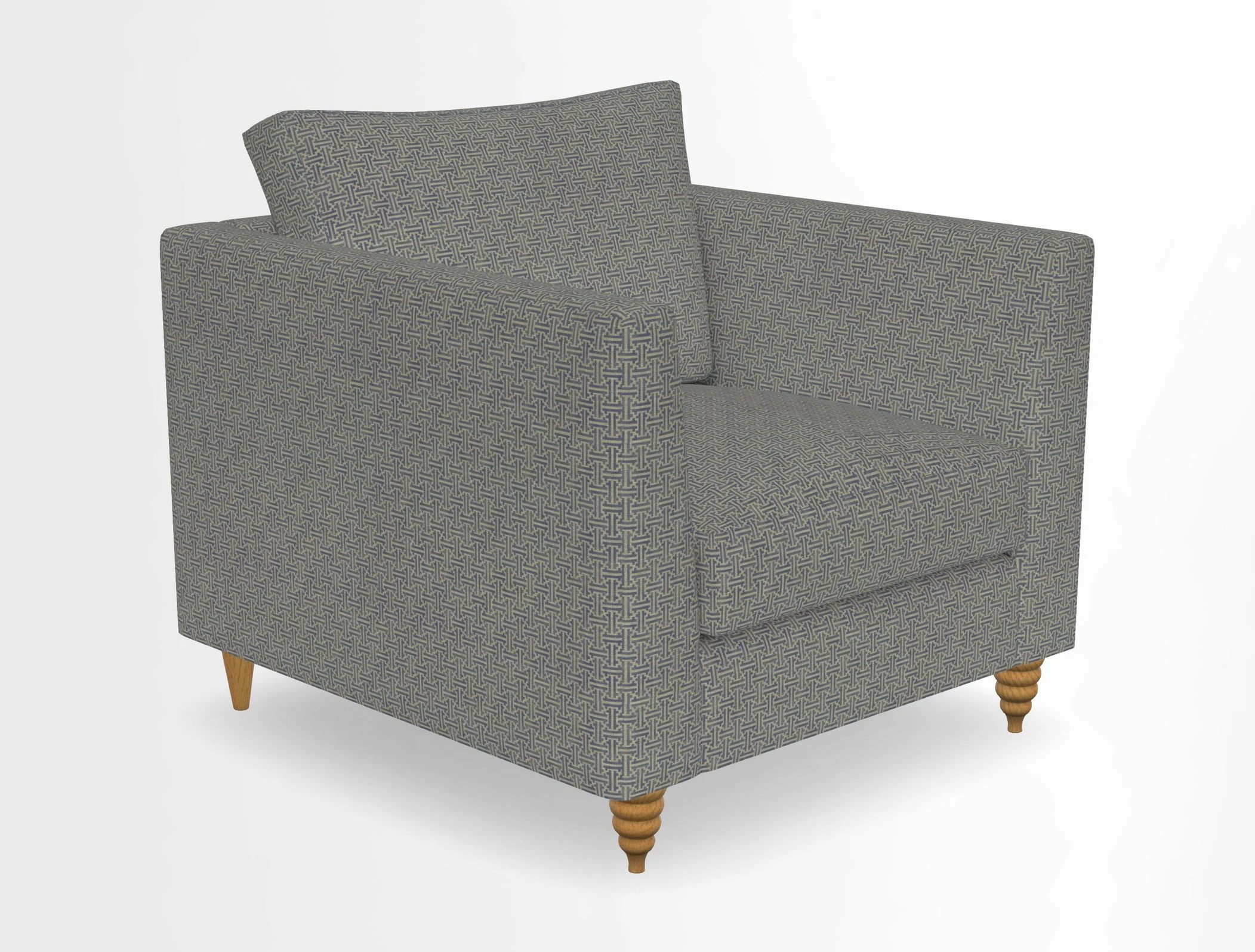 Saltdean chair in Two Tone Plain Biscuit