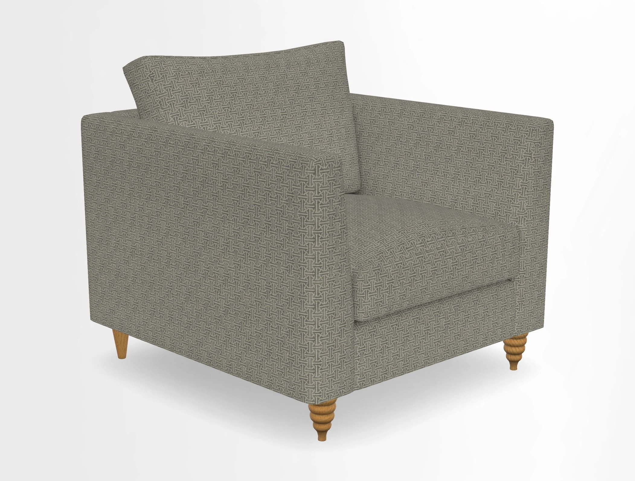 Saltdean chair in Two Tone Plain Biscuit