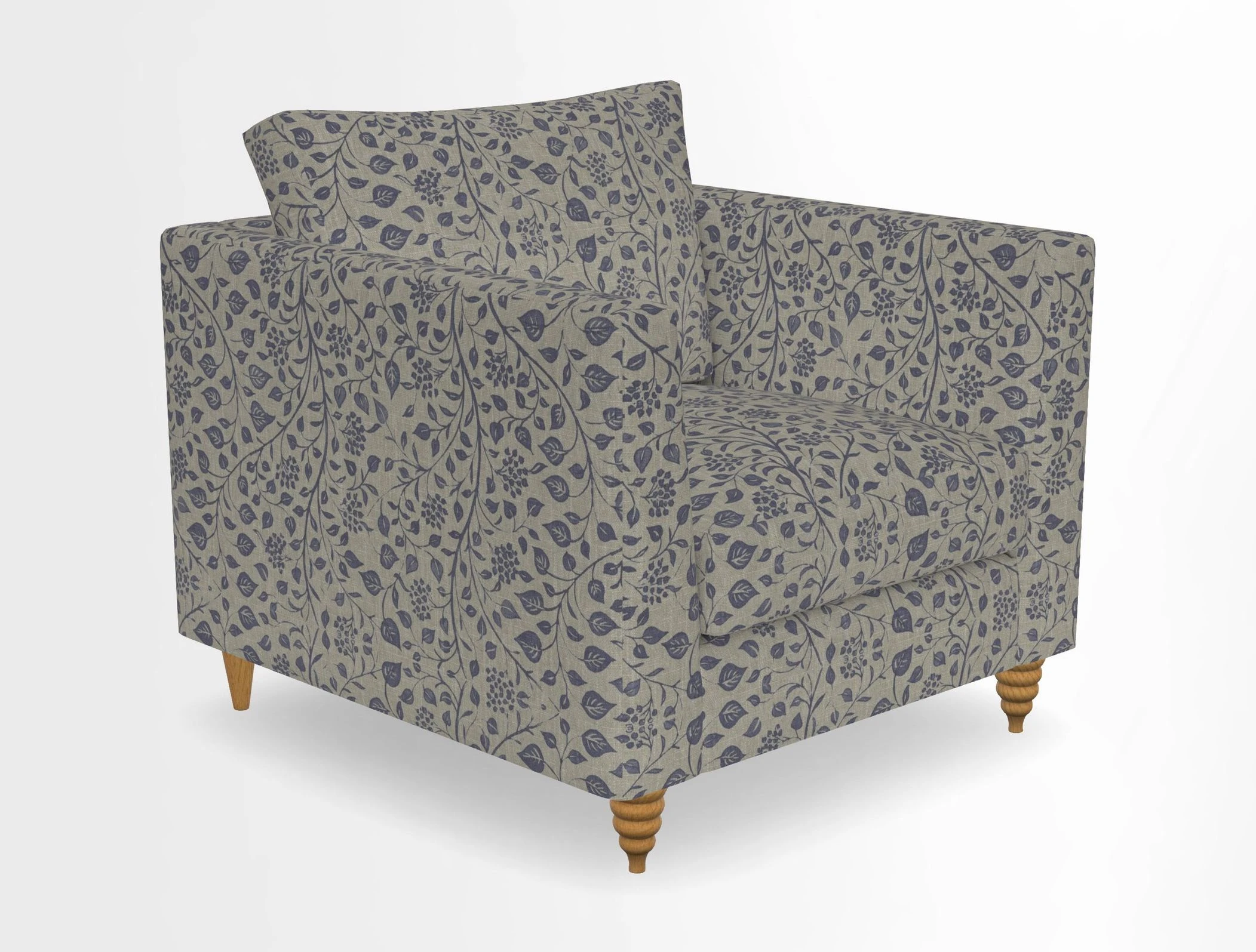 Saltdean chair in Two Tone Plain Biscuit