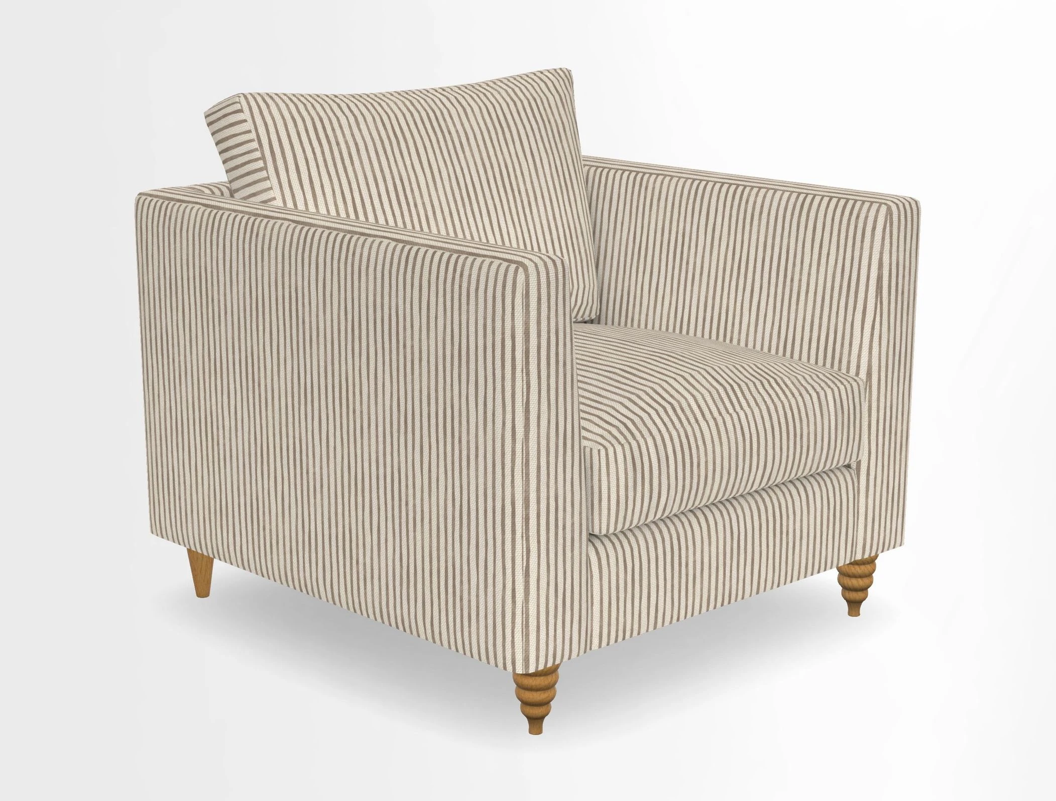 Saltdean chair in Two Tone Plain Biscuit