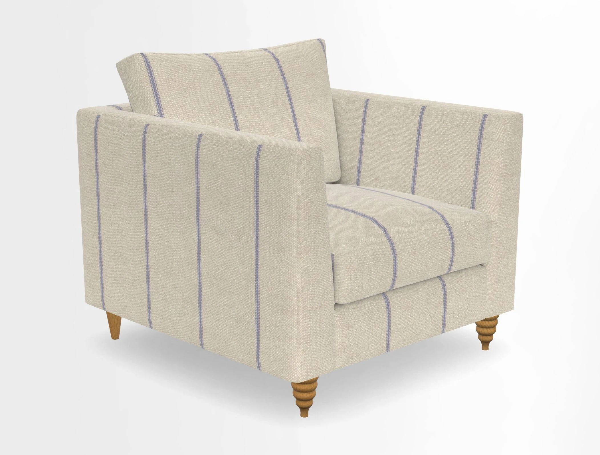 Saltdean chair in Two Tone Plain Biscuit