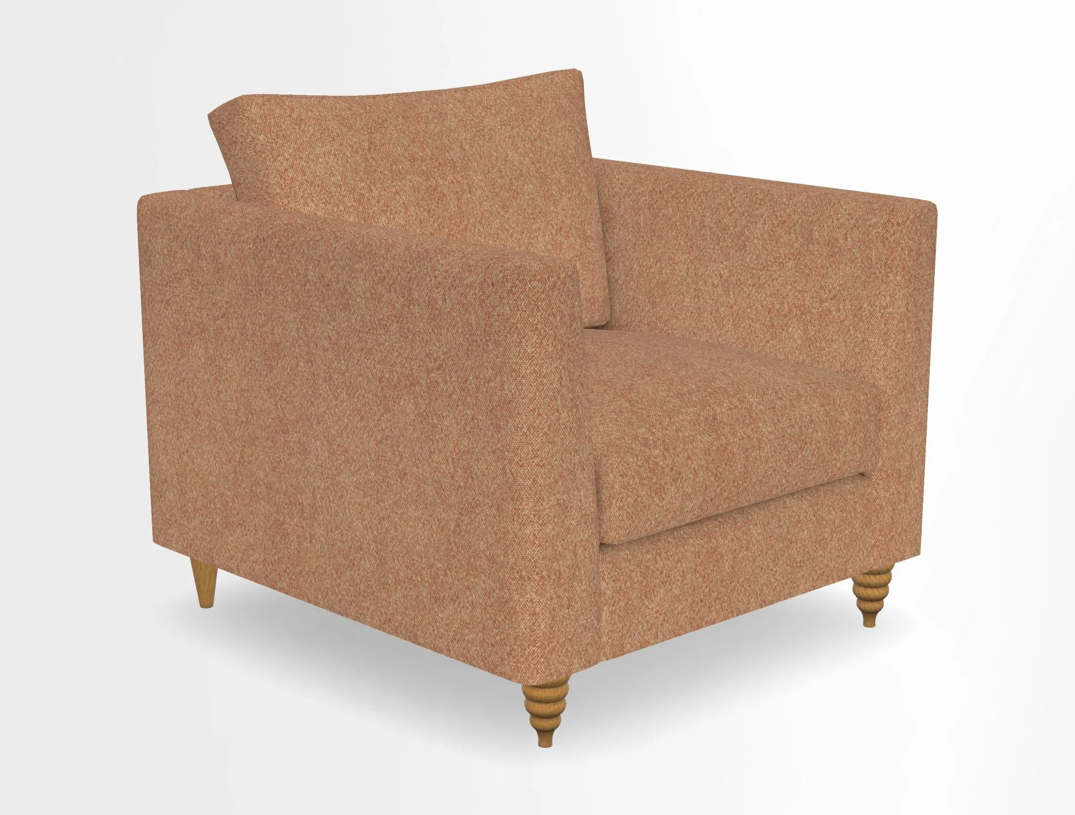 Saltdean chair in Two Tone Plain Biscuit