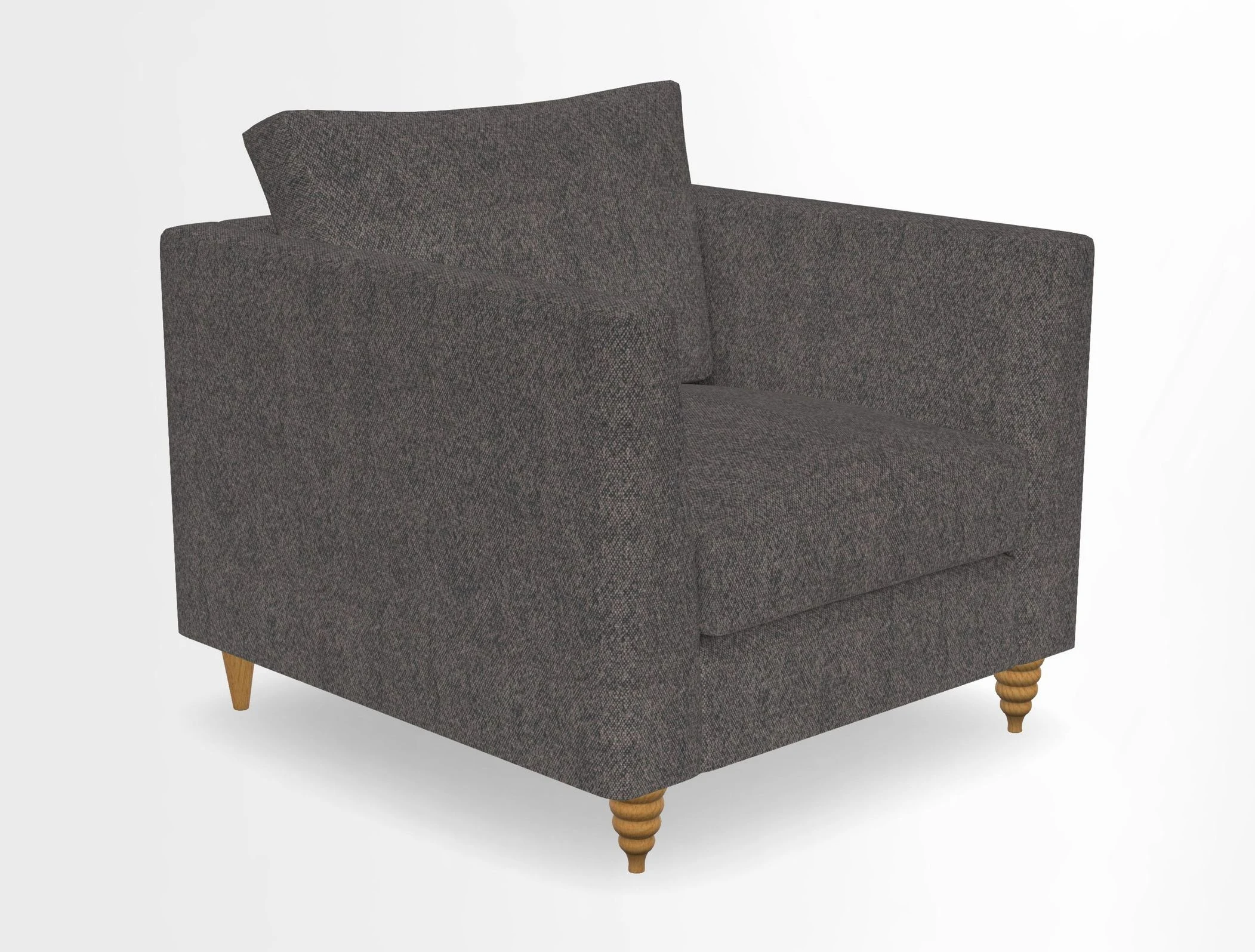 Saltdean chair in Two Tone Plain Biscuit