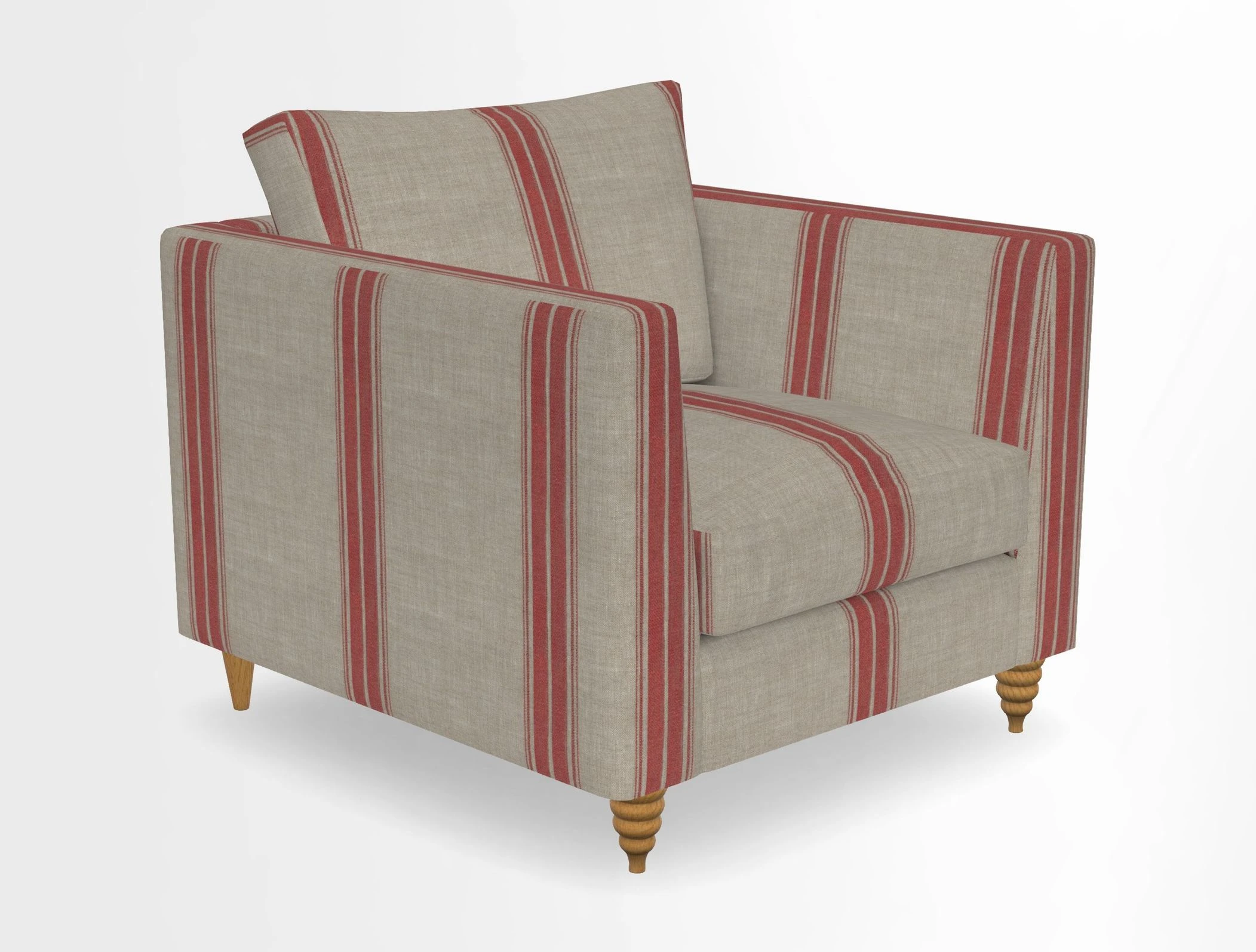 Saltdean chair in Two Tone Plain Biscuit