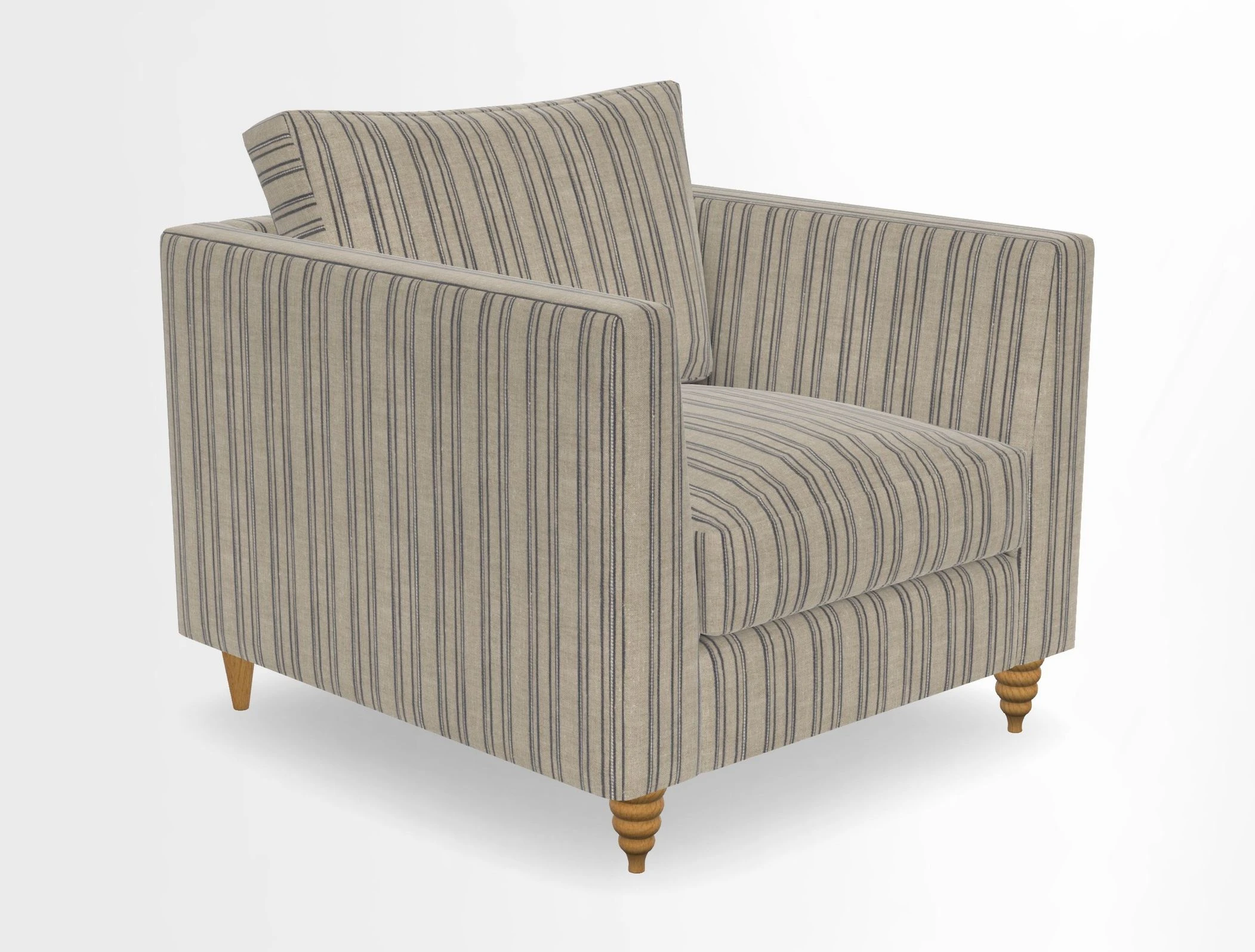 Saltdean chair in Two Tone Plain Biscuit