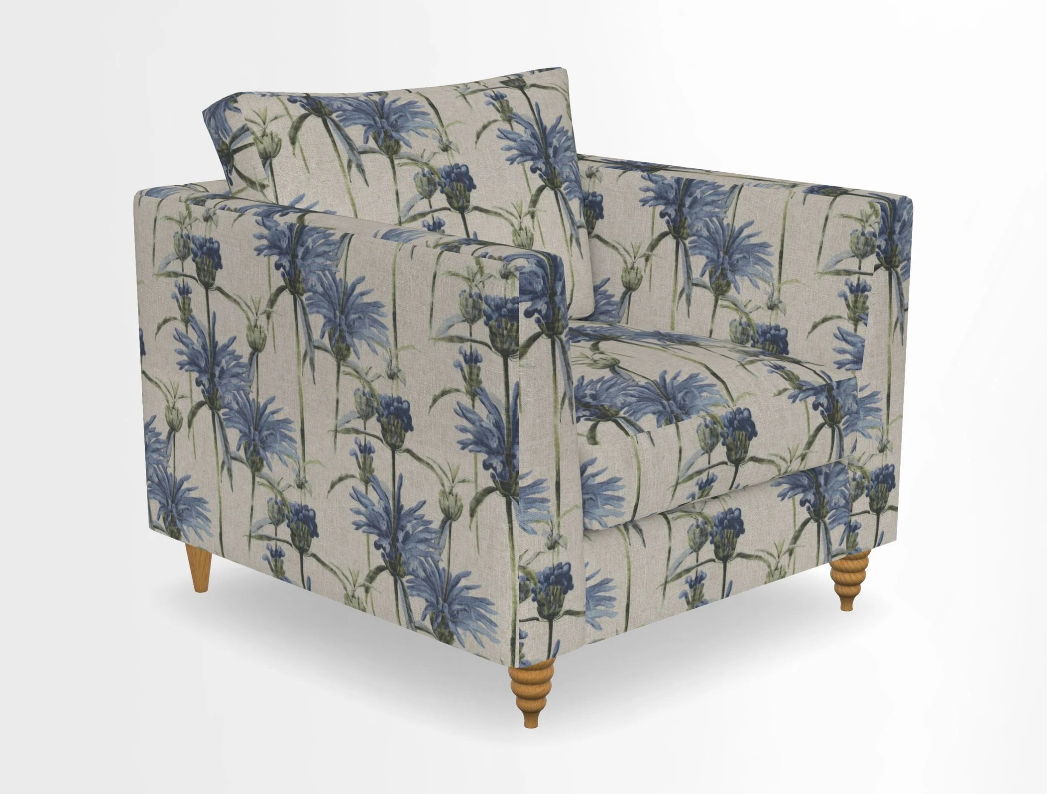 Saltdean chair in Two Tone Plain Biscuit