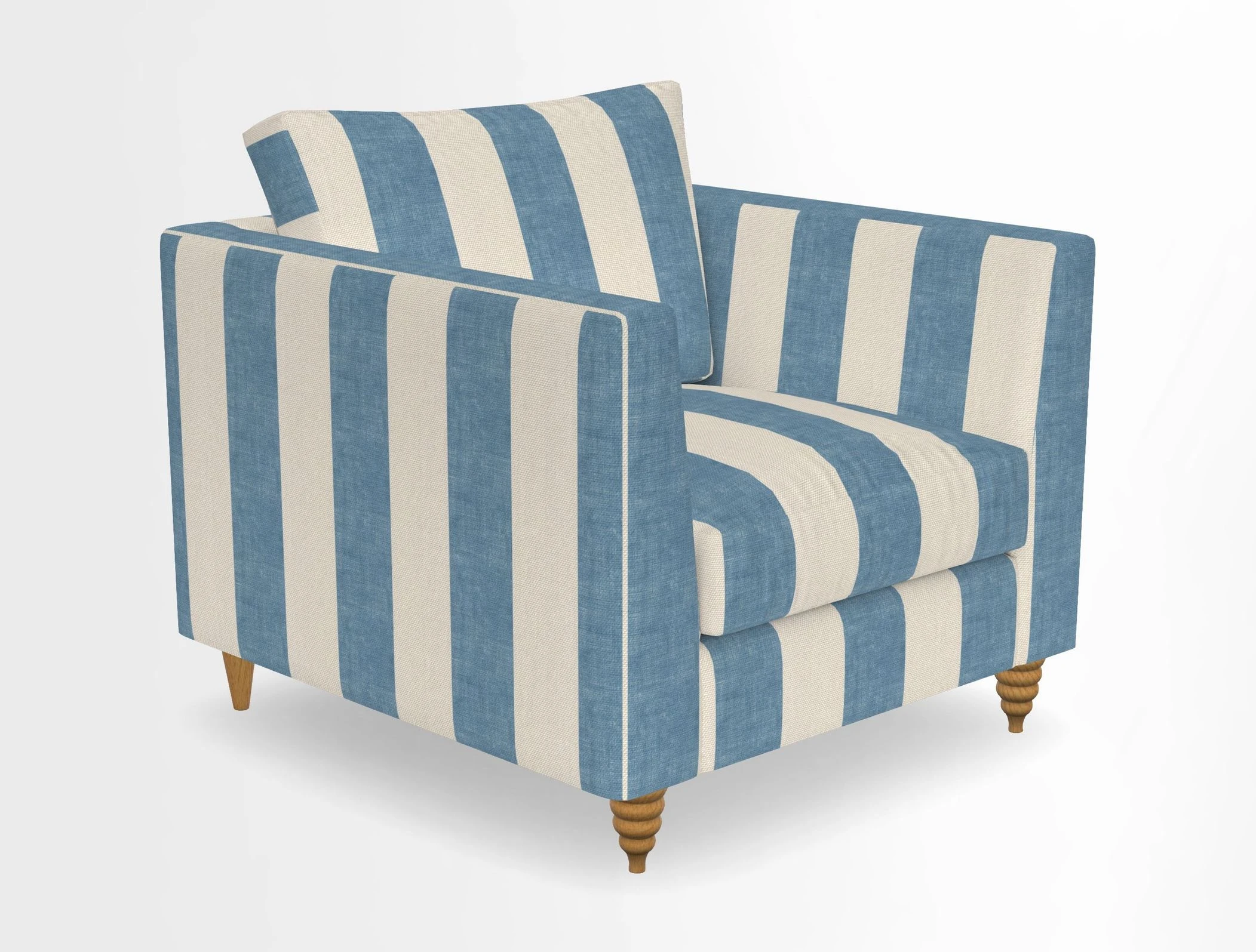 Saltdean chair in Two Tone Plain Biscuit