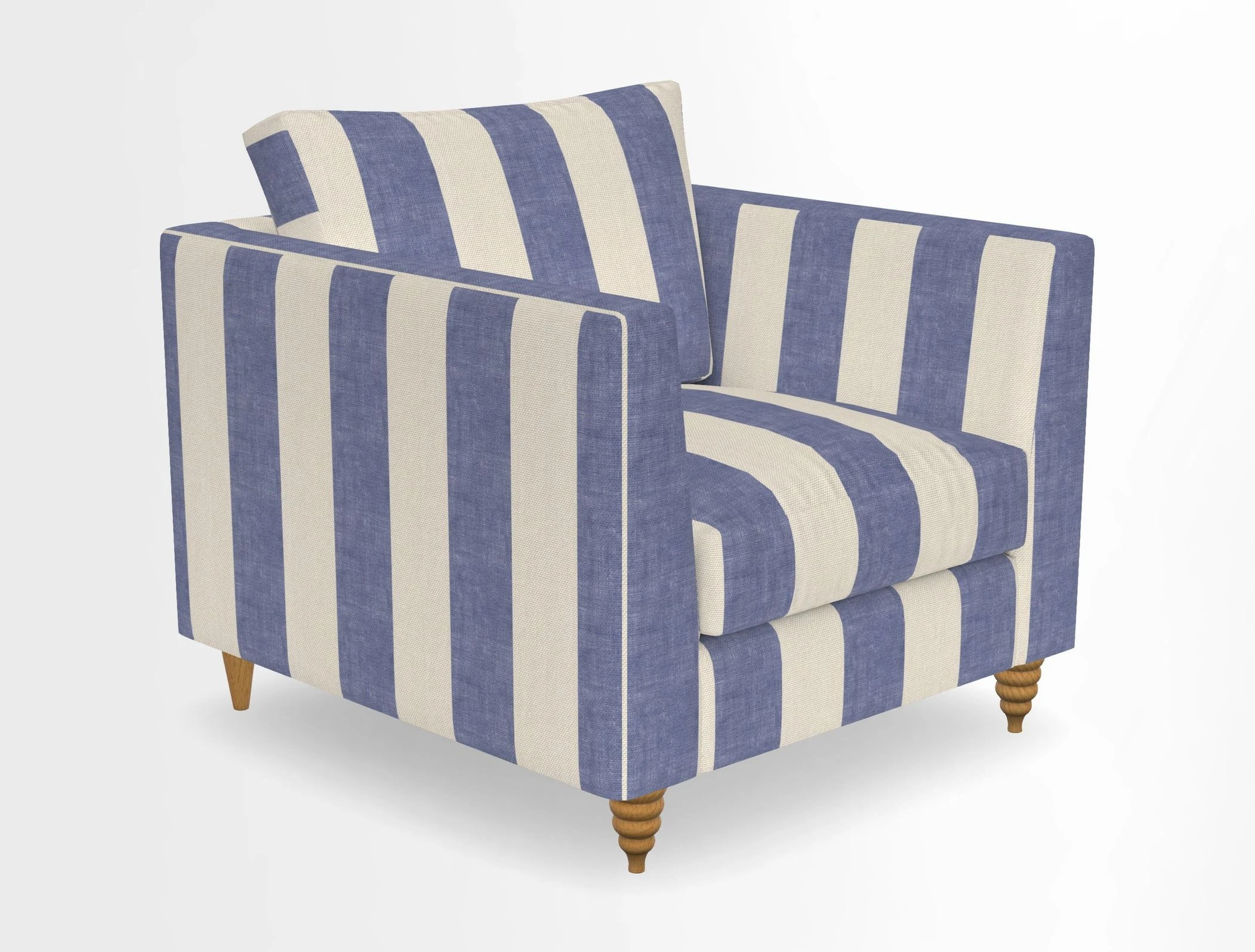 Saltdean chair in Two Tone Plain Biscuit