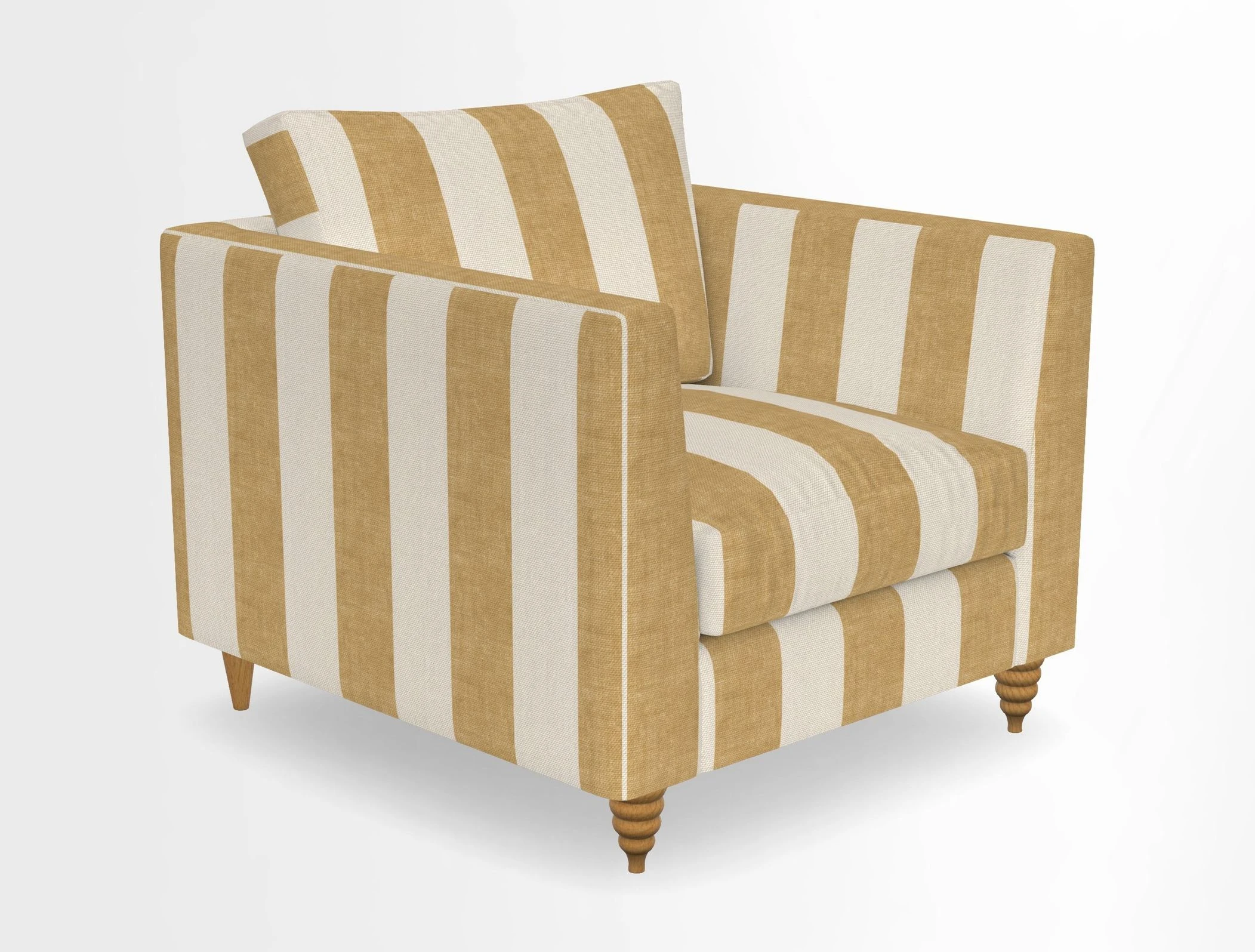 Saltdean chair in Two Tone Plain Biscuit