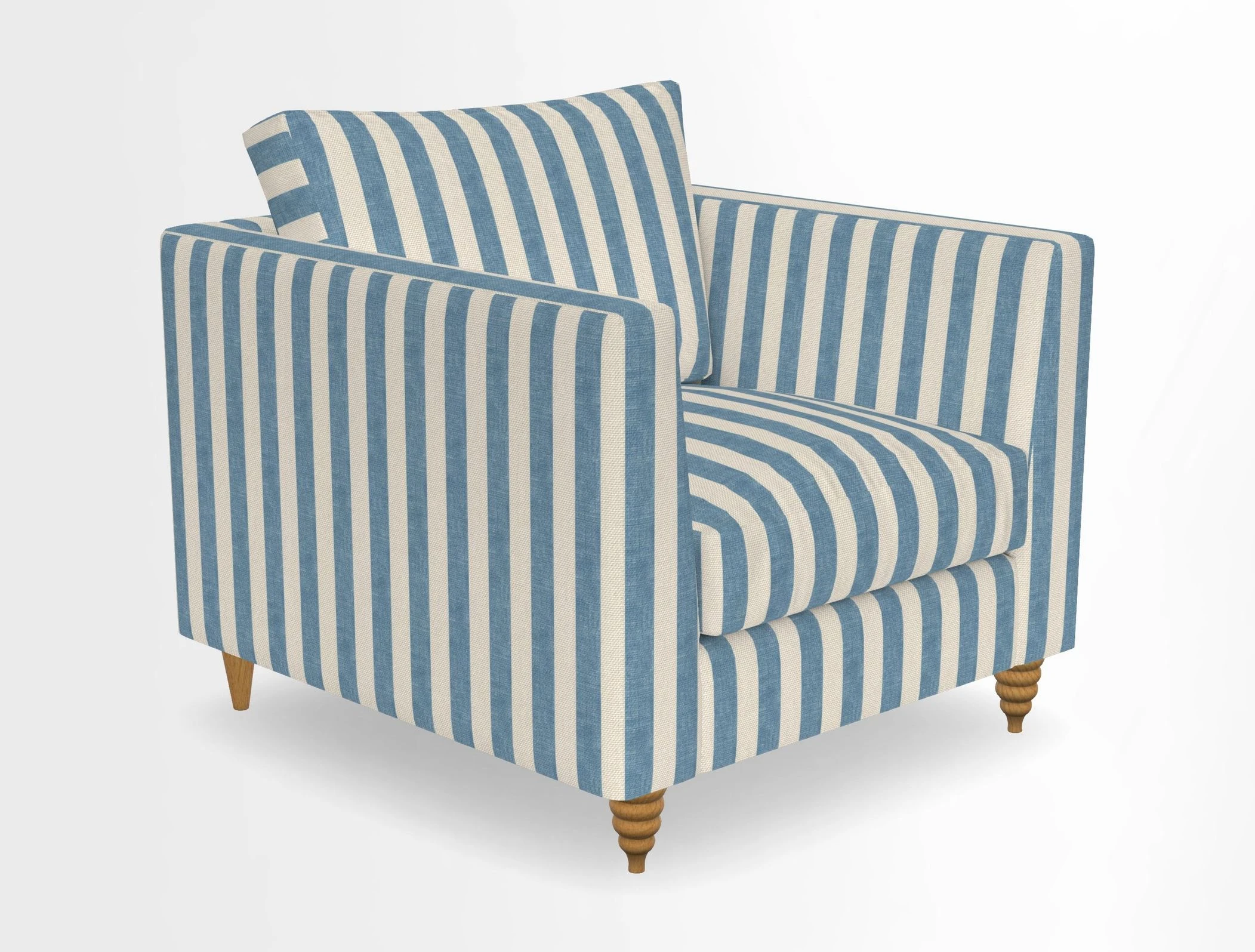 Saltdean chair in Two Tone Plain Biscuit