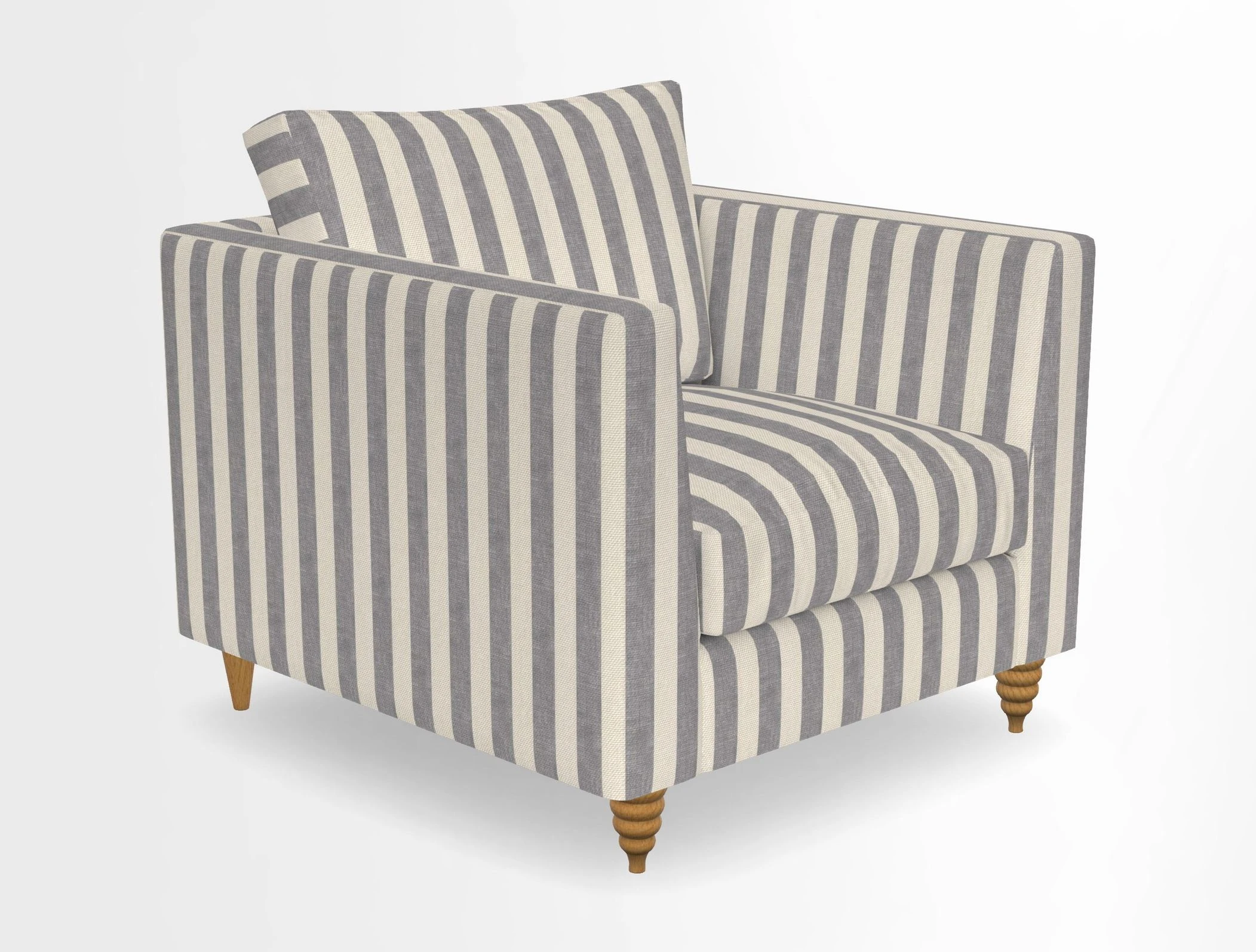 Saltdean chair in Two Tone Plain Biscuit