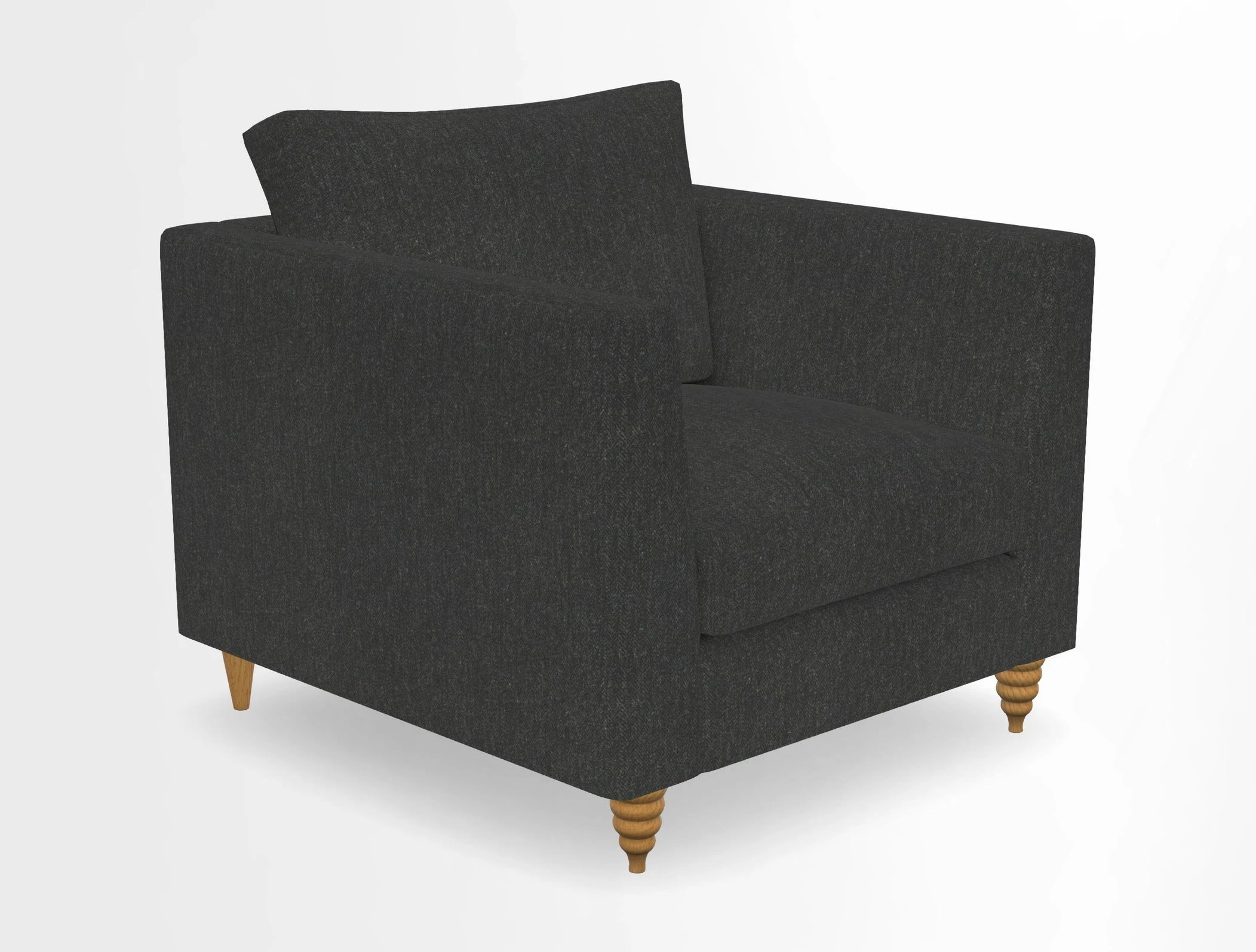 Saltdean chair in Two Tone Plain Biscuit