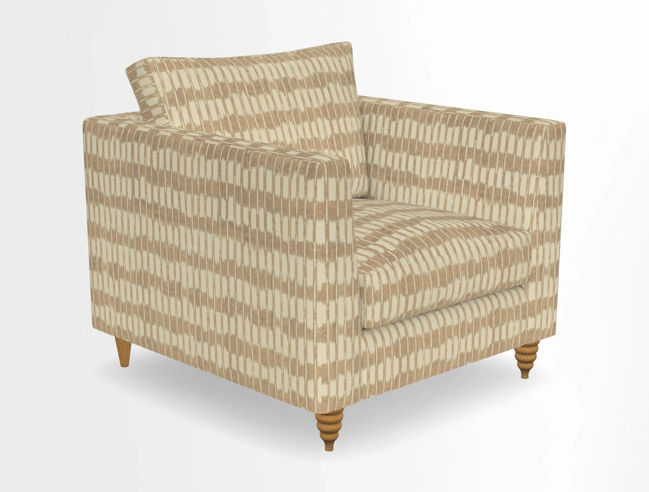 Saltdean chair in Two Tone Plain Biscuit