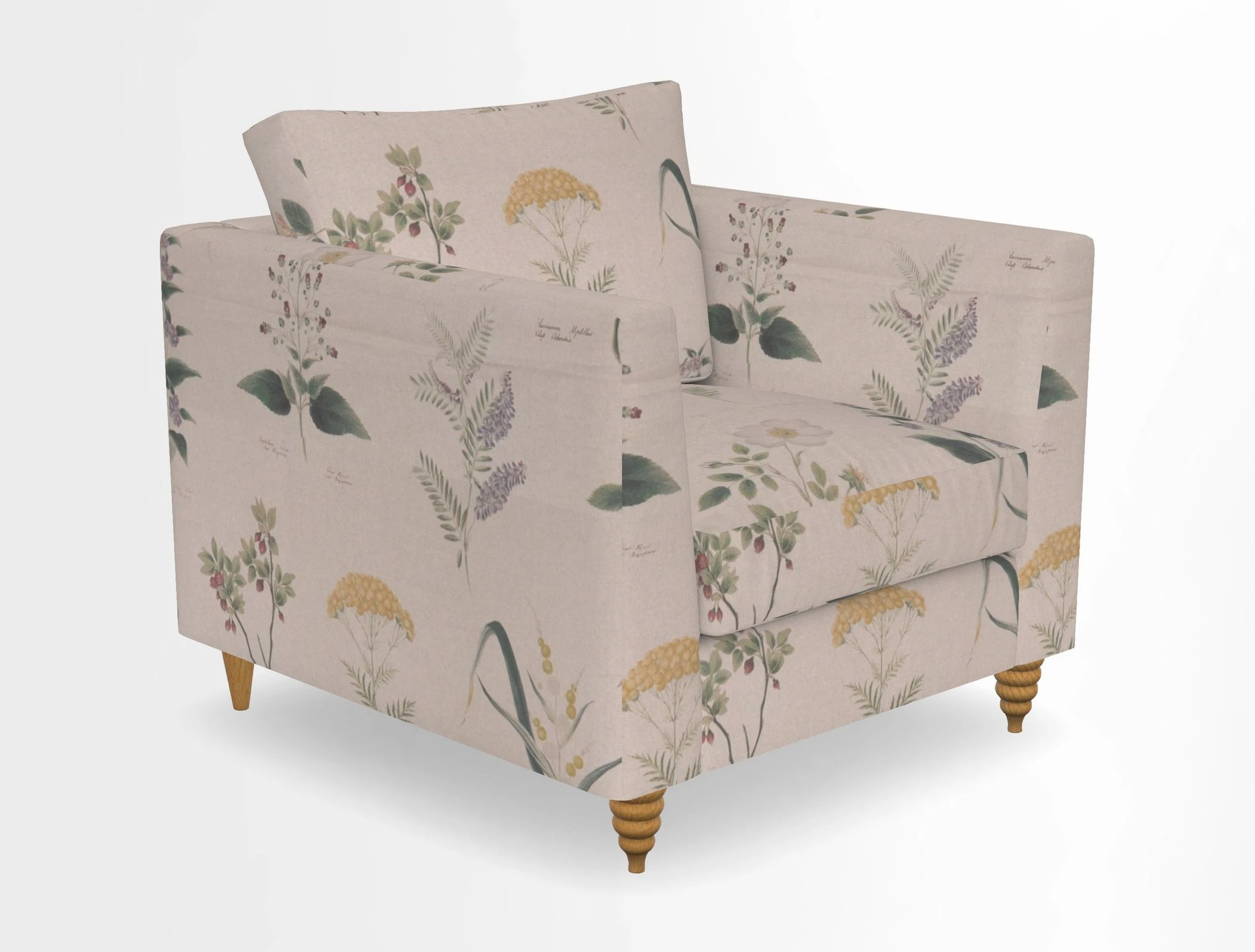 Saltdean chair in Two Tone Plain Biscuit