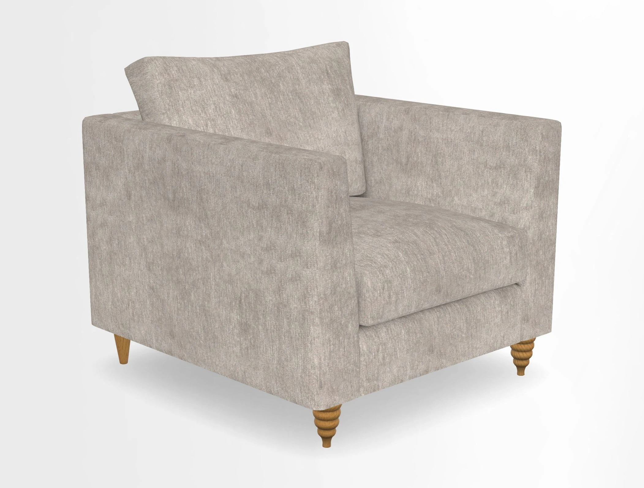 Saltdean chair in Two Tone Plain Biscuit