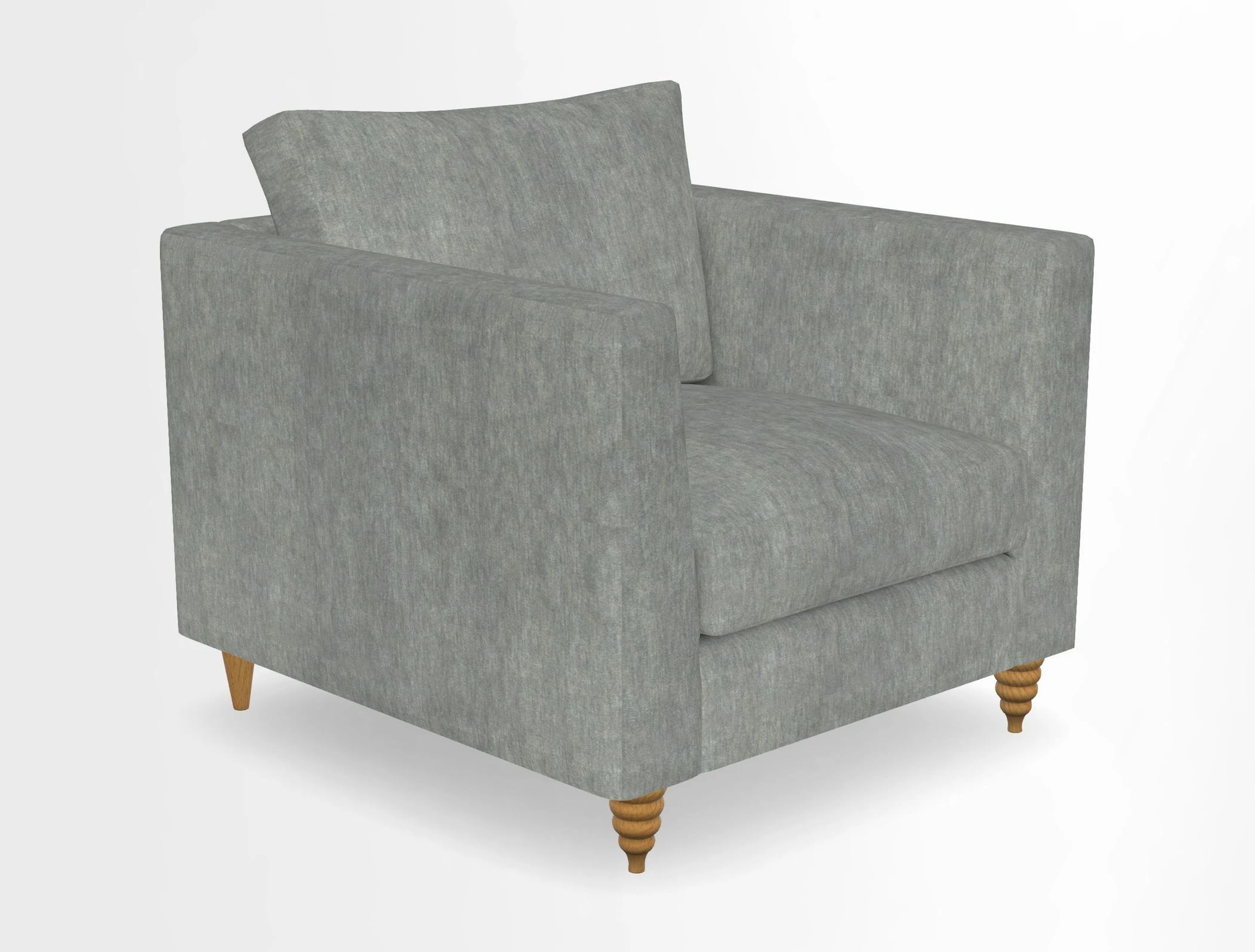 Saltdean chair in Two Tone Plain Biscuit