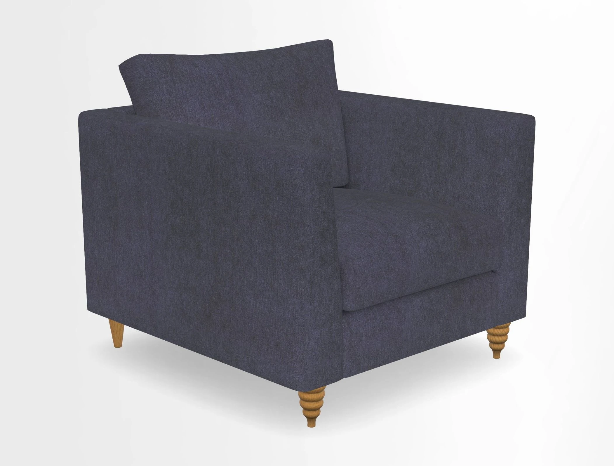 Saltdean chair in Two Tone Plain Biscuit