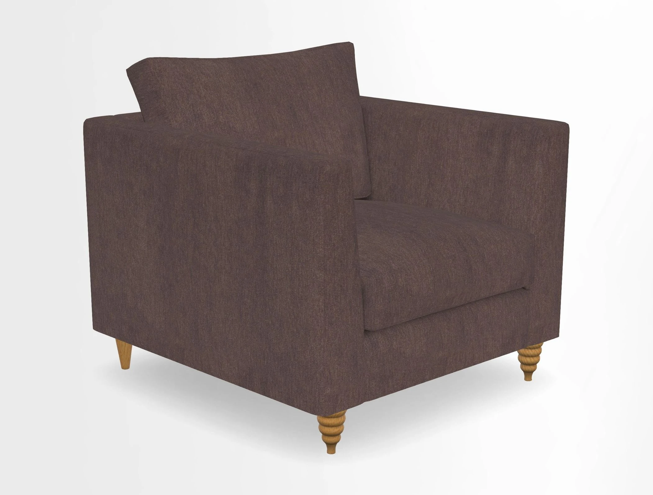 Saltdean chair in Two Tone Plain Biscuit